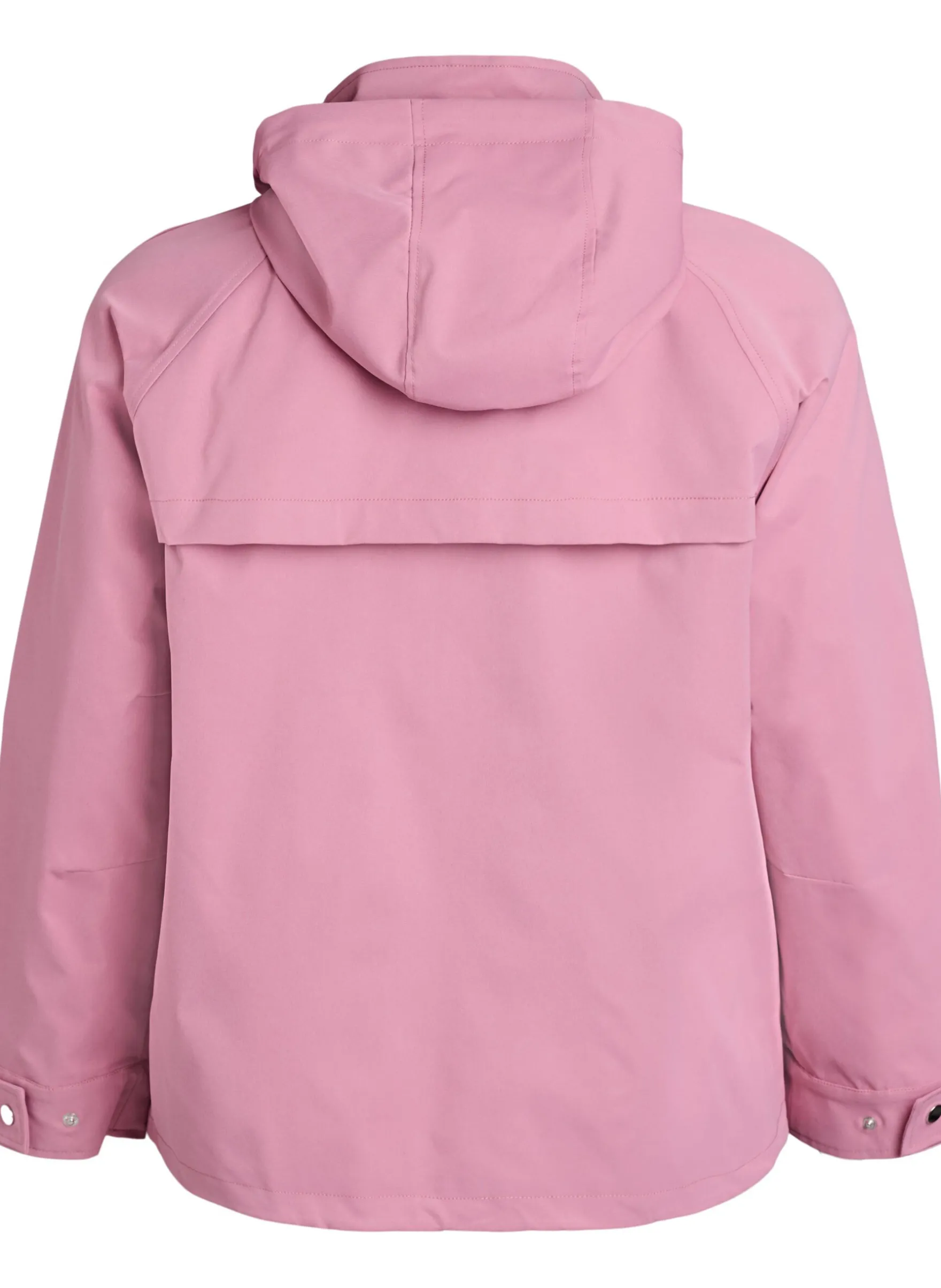 Kurze Frühlingsjacke mit abnehmbarer Kapuze