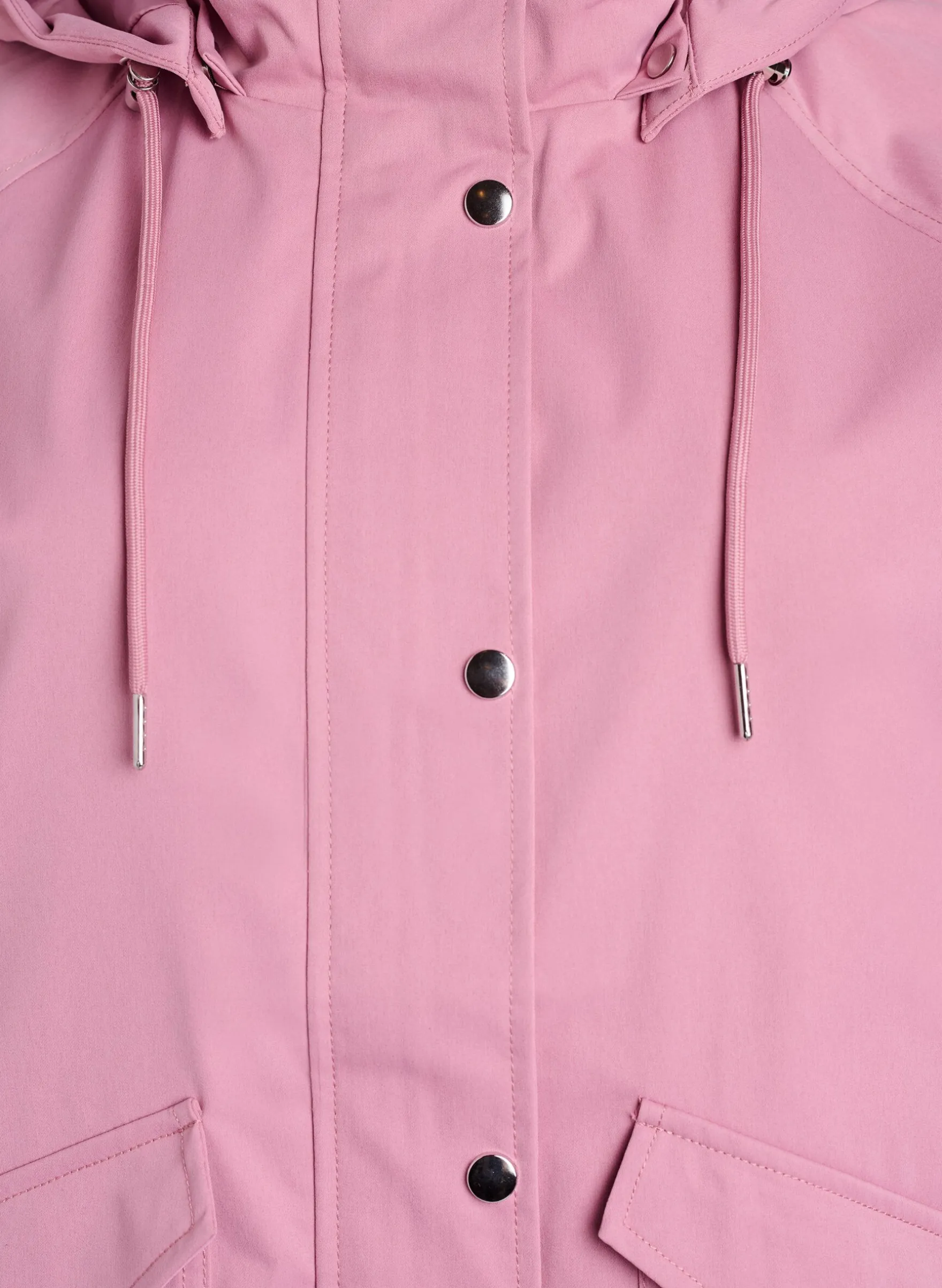 Kurze Frühlingsjacke mit abnehmbarer Kapuze