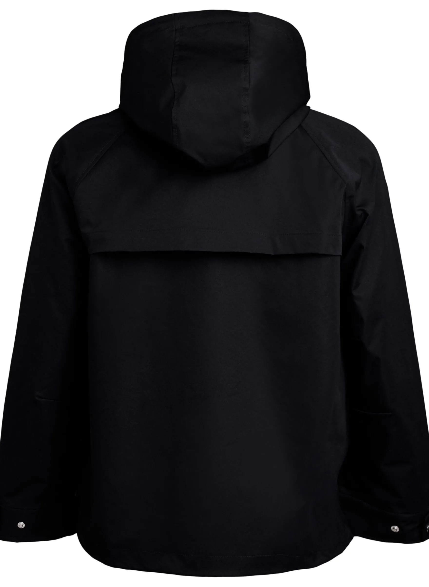 Kurze Frühlingsjacke mit abnehmbarer Kapuze