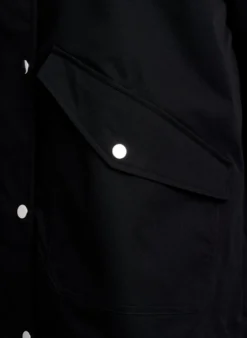 Kurze Frühlingsjacke mit abnehmbarer Kapuze