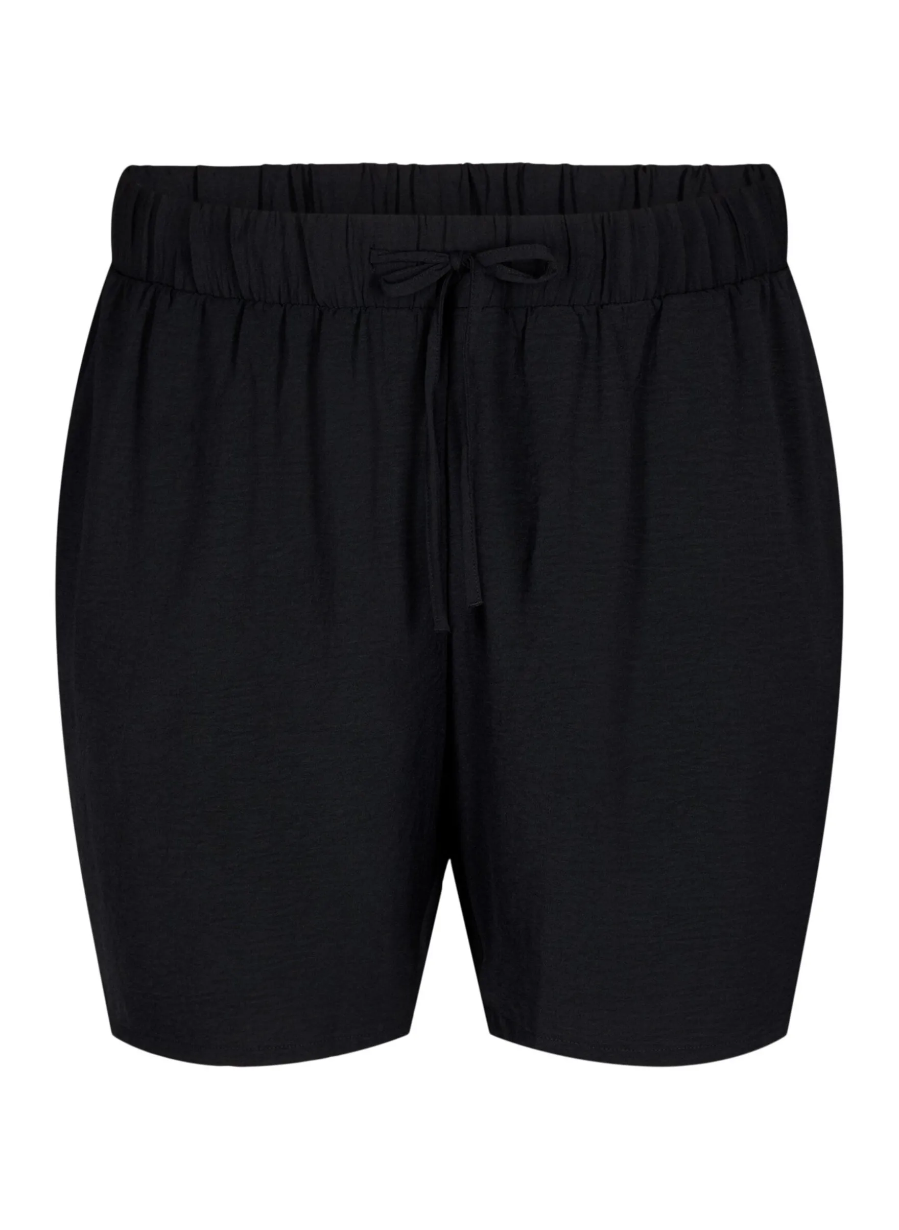 Kurze Hose mit Taschen und elastischem Bund
