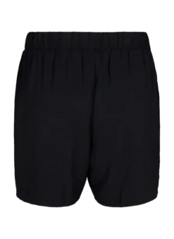 Kurze Hose mit Taschen und elastischem Bund