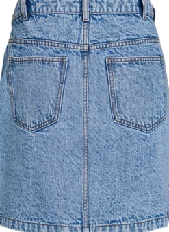Kurzer Jeansrock mit Taschen