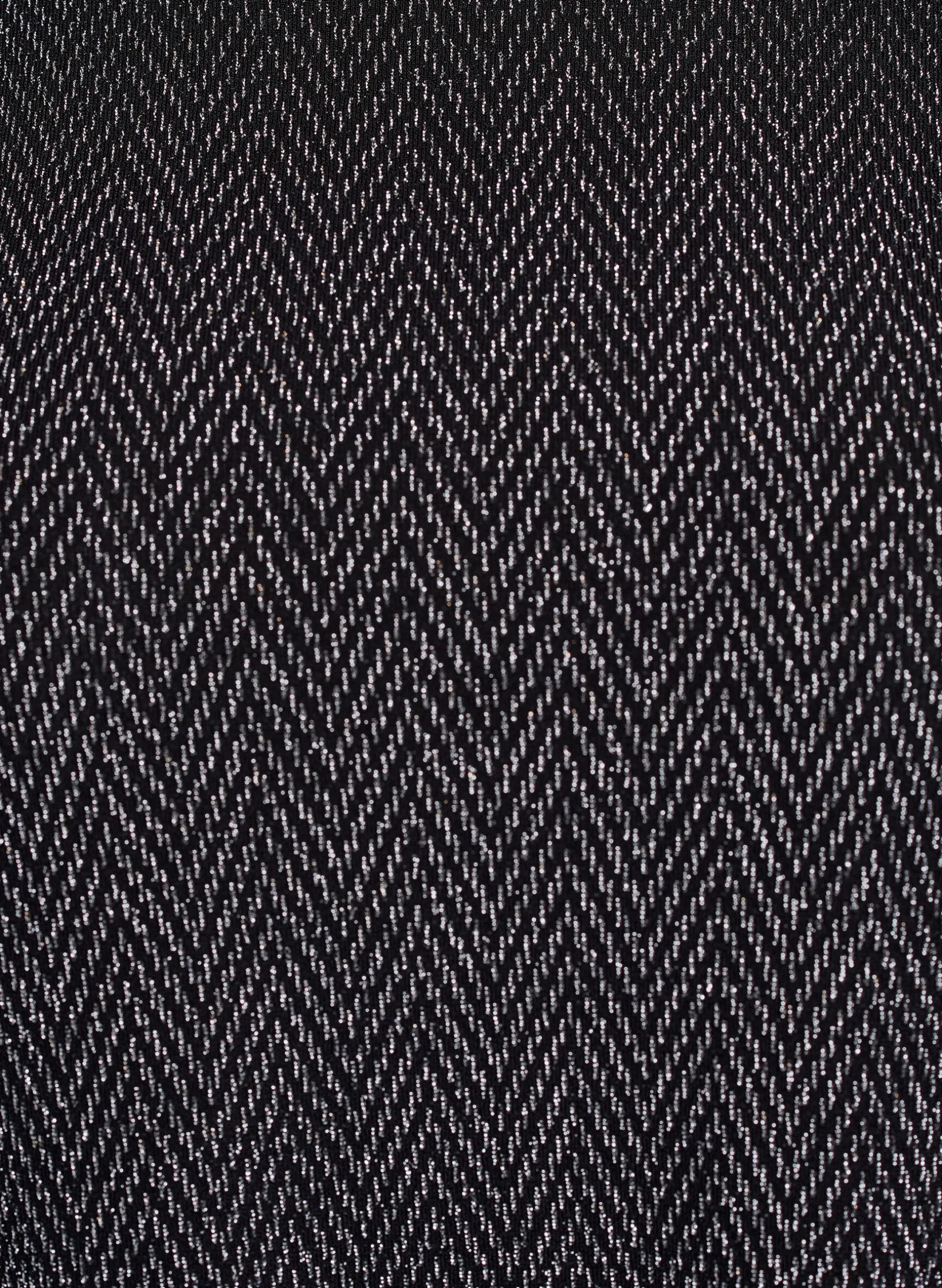 Kurzes Kleid mit Glitzermuster