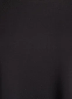 Kurzes Loose-Fit T-Shirt aus Modal-Mix