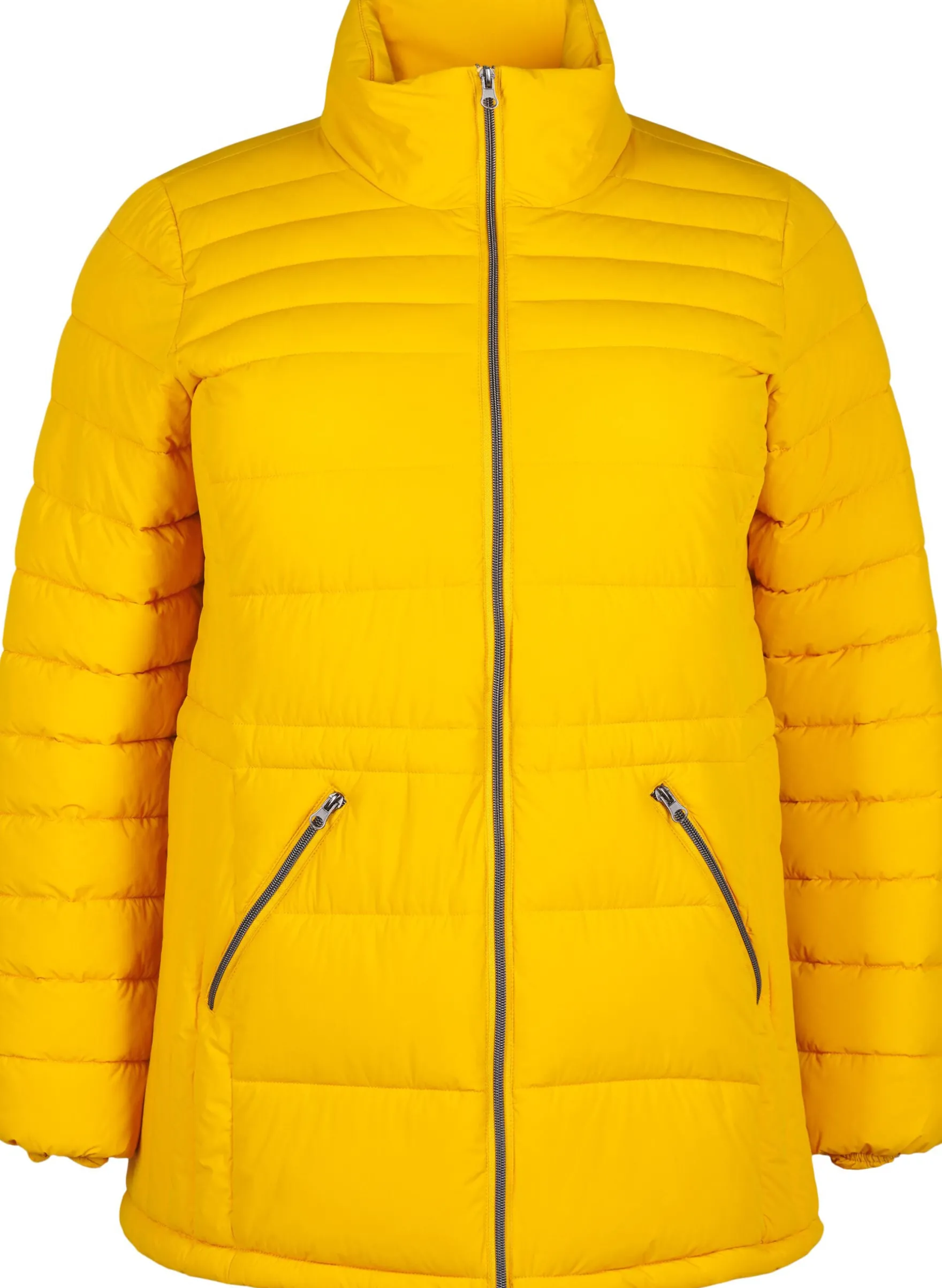 Kurze Steppjacke mit Taschen