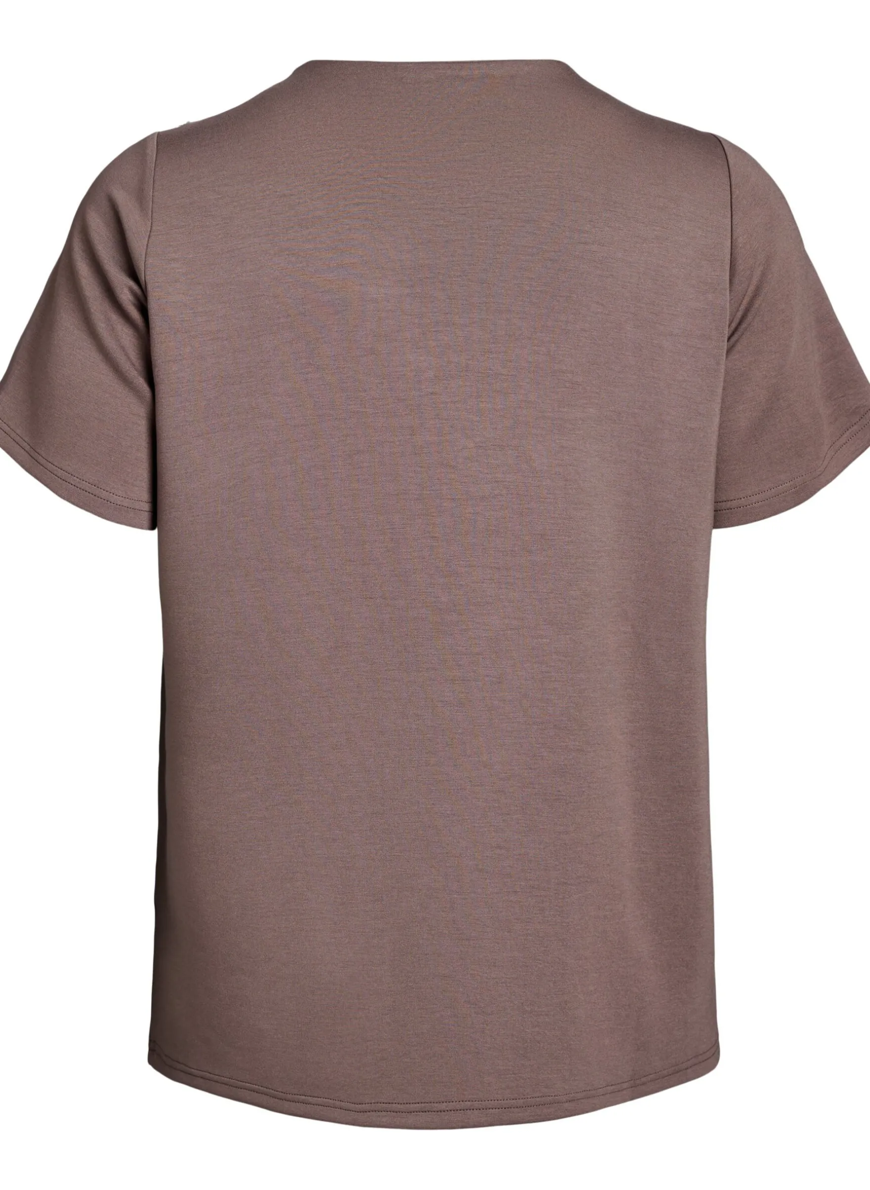 Kurzärmelige Bluse mit Knopfdetail
