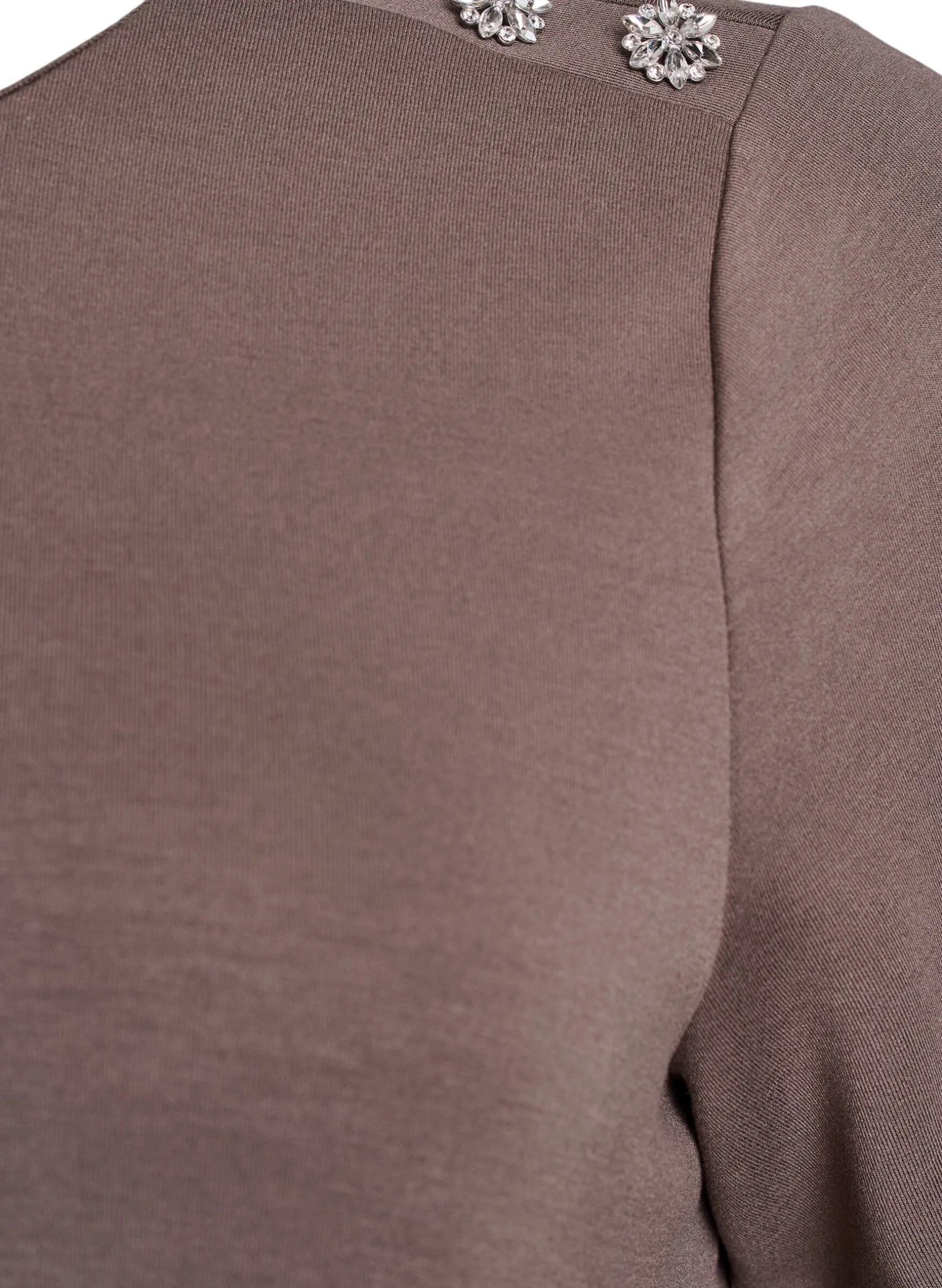 Kurzärmelige Bluse mit Knopfdetail