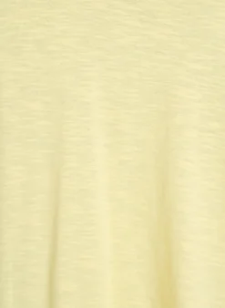 Kurzärmeliges Basic T-Shirt mit V-Ausschnitt