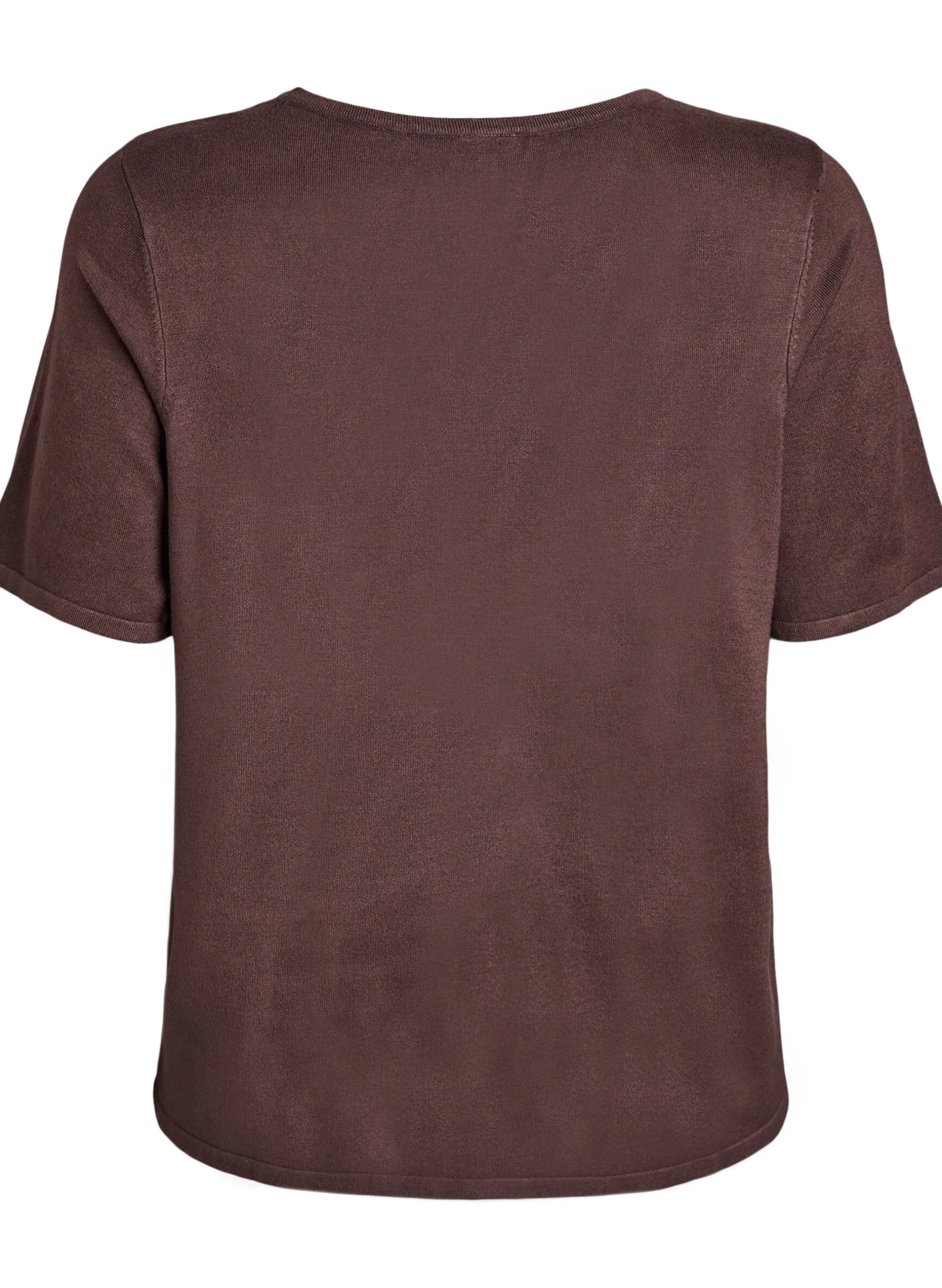 Kurzärmelige Strickbluse aus Viskose