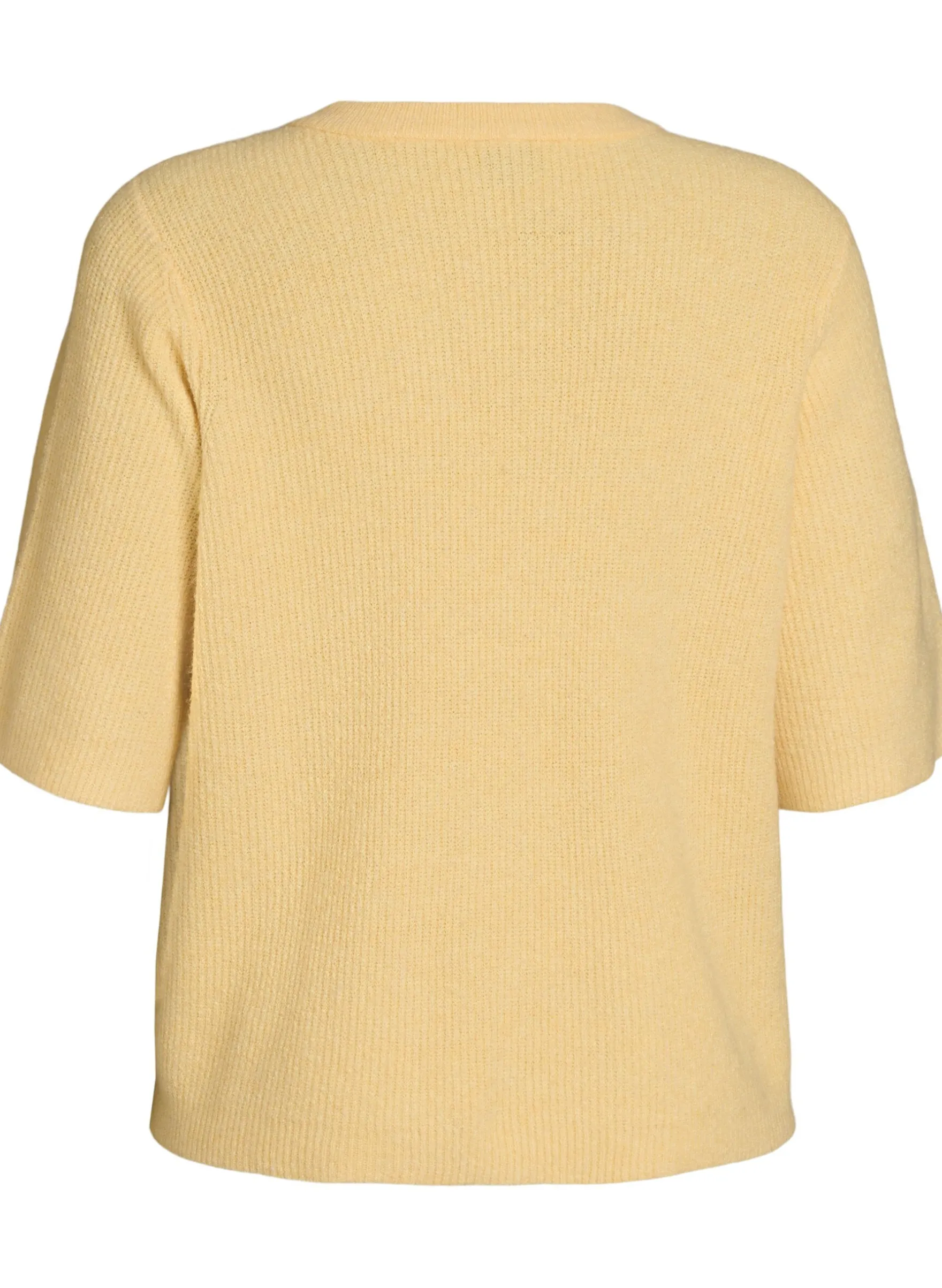Kurzärmelige Strickjacke mit Schleifen