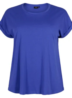 Kurzärmeliges T-Shirt aus einer Baumwollmischung