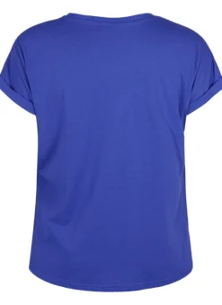 Kurzärmeliges T-Shirt aus einer Baumwollmischung