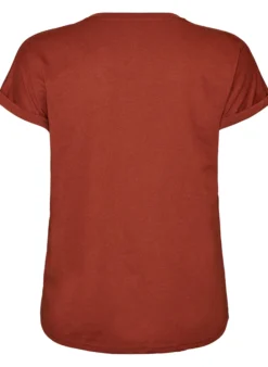 Kurzärmeliges T-Shirt aus einer Baumwollmischung
