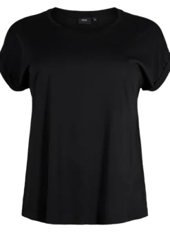 Kurzärmeliges T-Shirt aus einer Baumwollmischung
