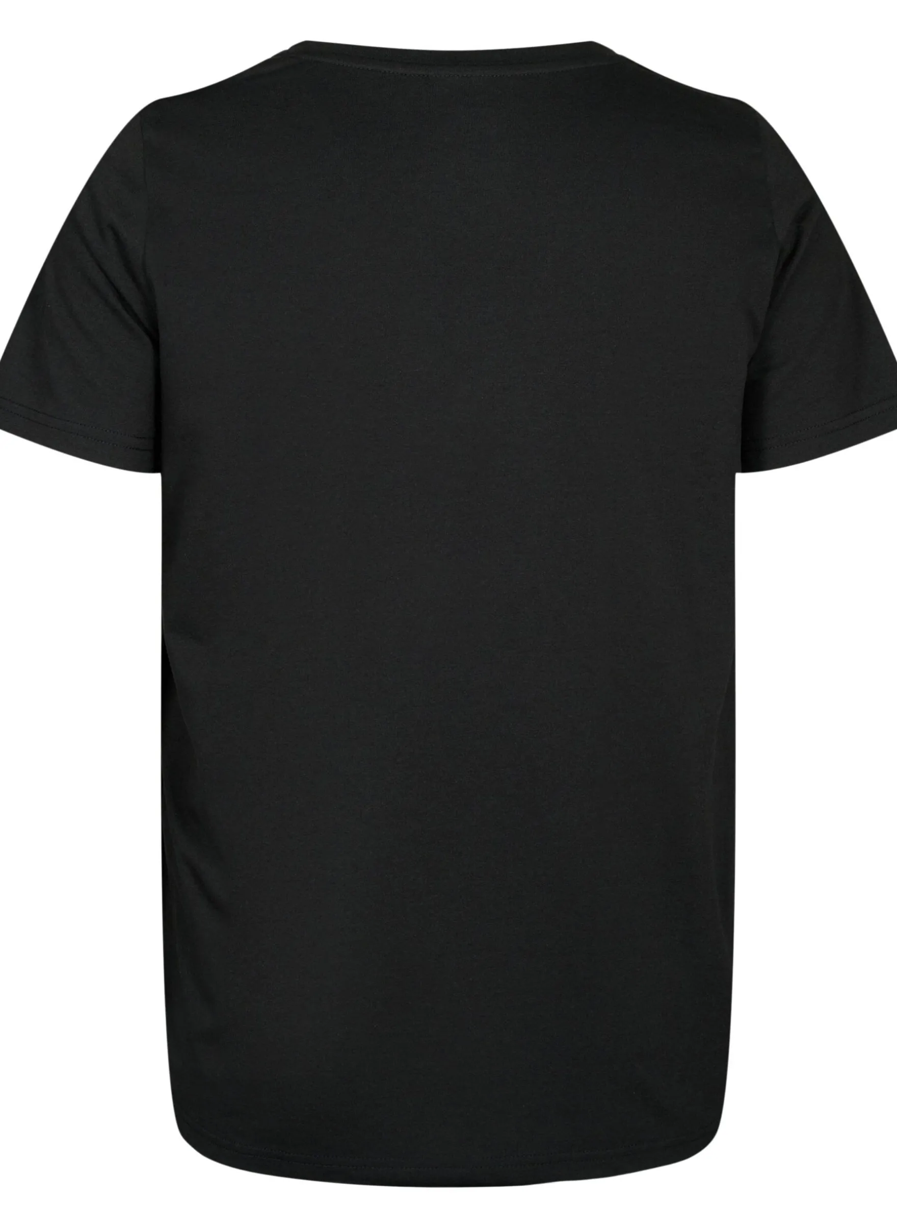 Kurzärmeliges T-Shirt mit V-Ausschnitt