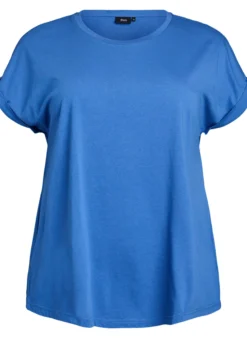 Kurzärmliges T-Shirt aus einer Baumwollmischung
