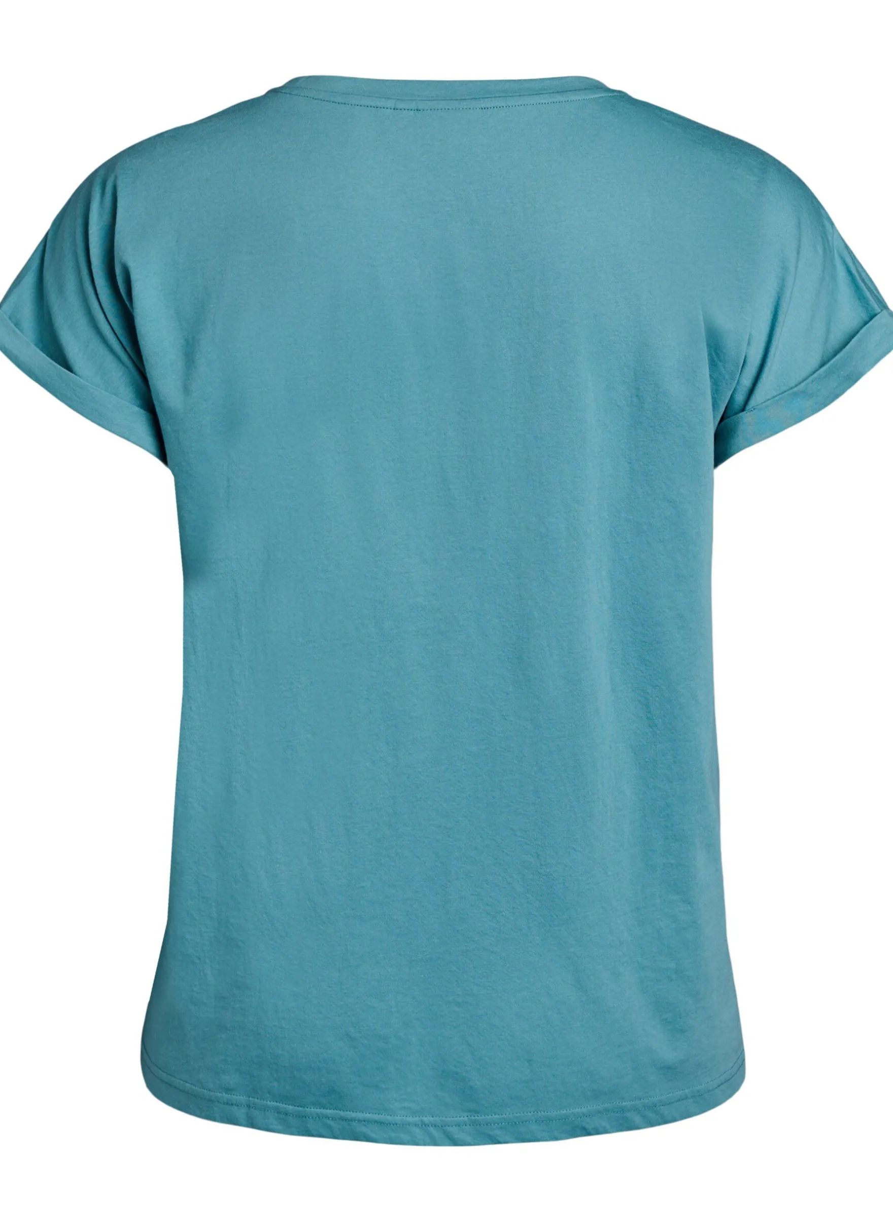 Kurzärmliges T-Shirt aus einer Baumwollmischung