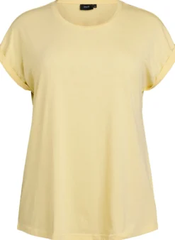 Kurzärmliges T-Shirt aus einer Baumwollmischung