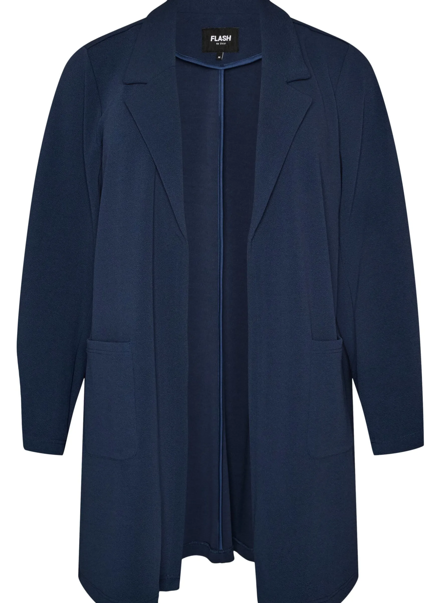 Lange Blazer mit Taschen