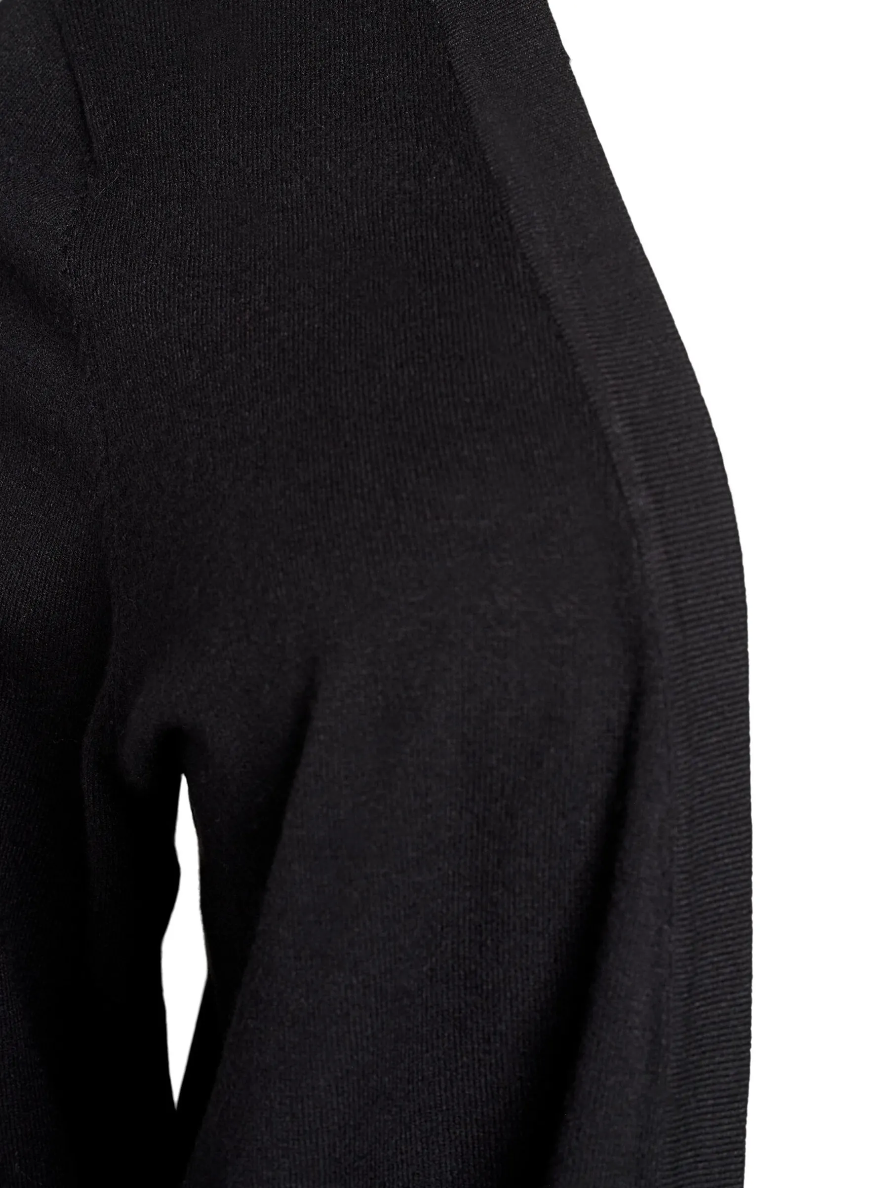 Lange offene Strickjacke mit Taschen