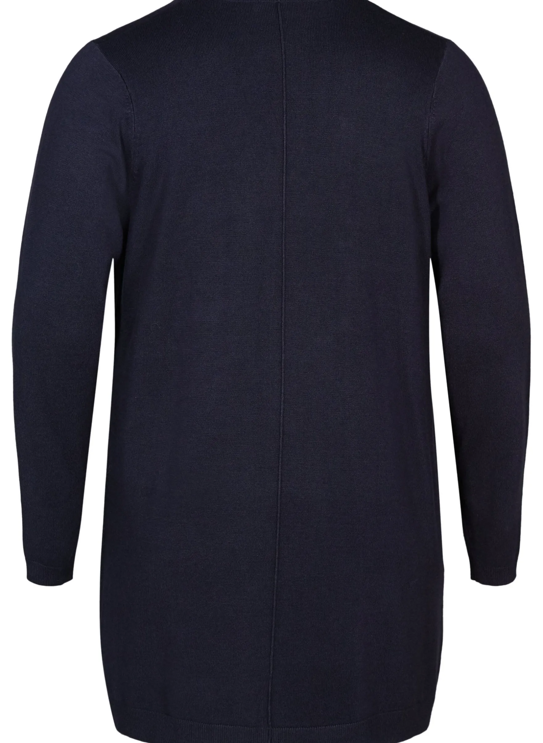 Lange Strickjacke aus einer Viskosemischung