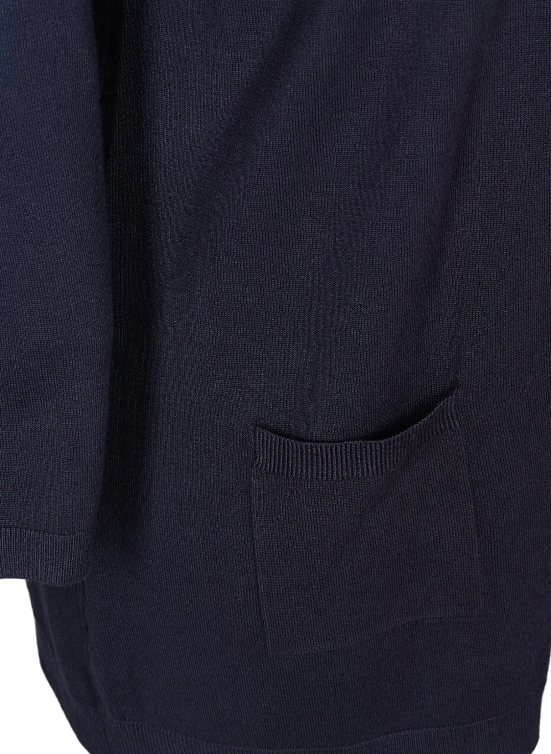 Lange Strickjacke aus einer Viskosemischung