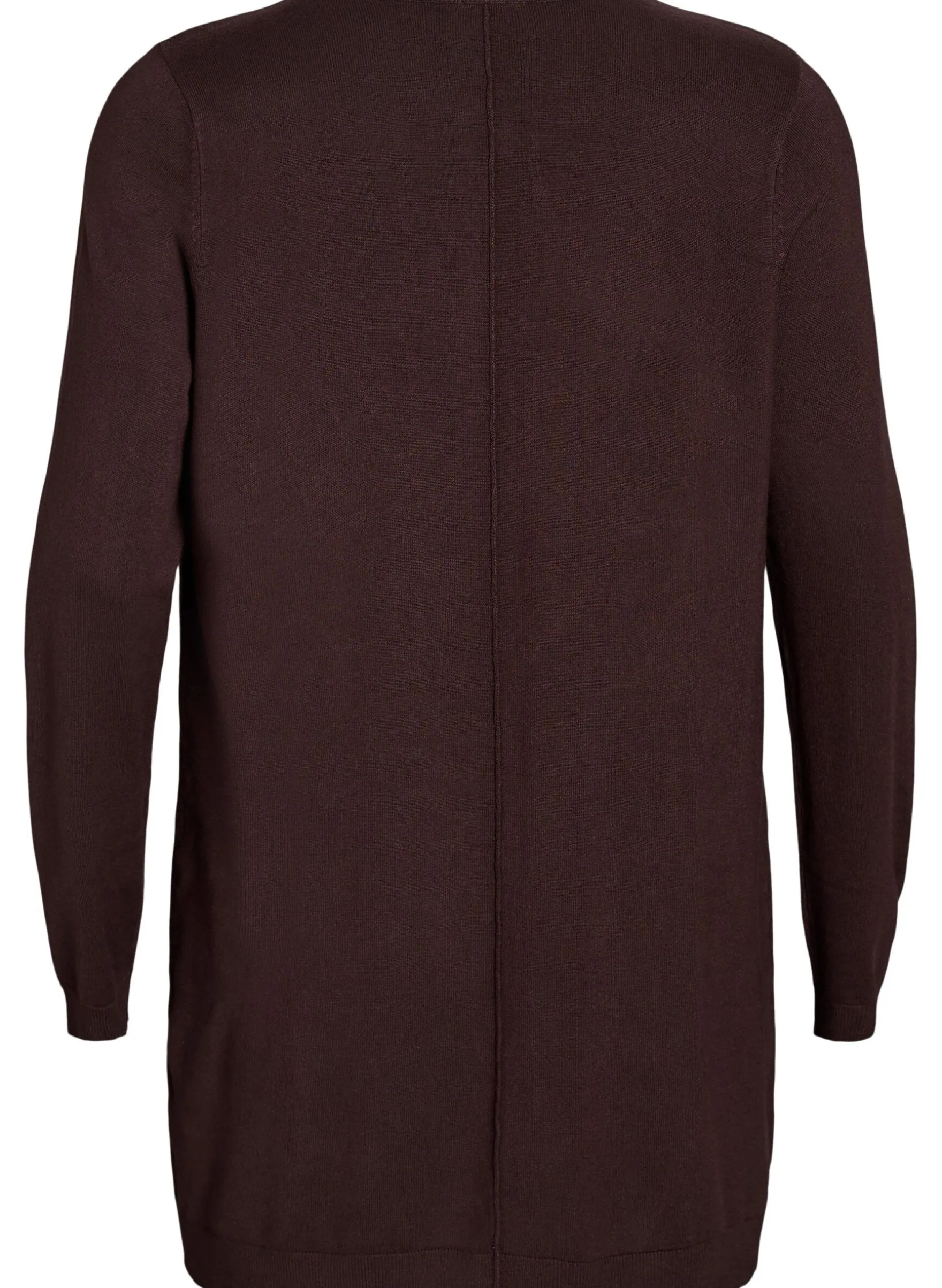 Lange Strickjacke aus Viskose-Mischung