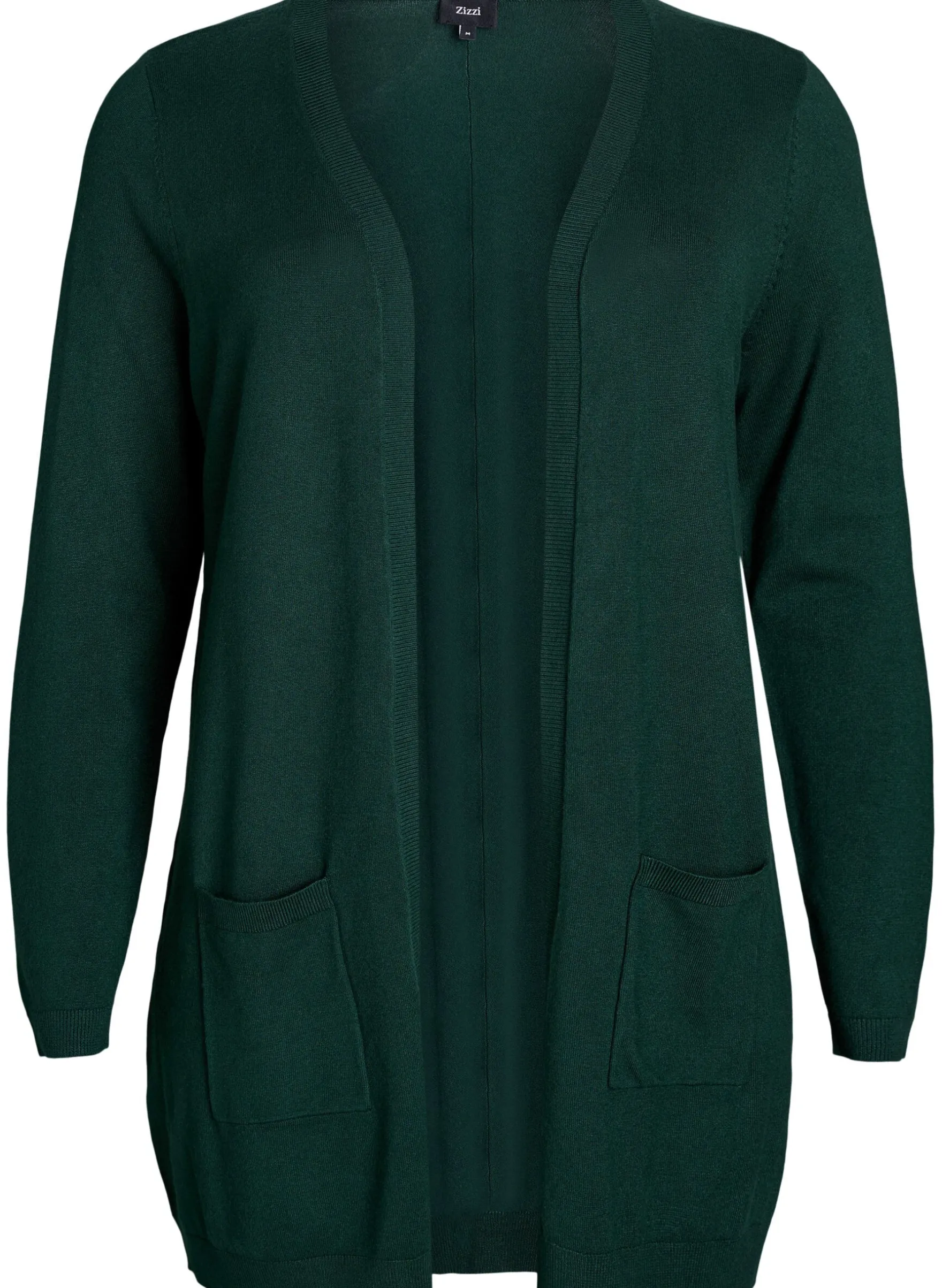 Lange Strickjacke aus Viskose-Mischung