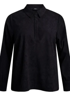 Langärmlige Bluse aus Cord