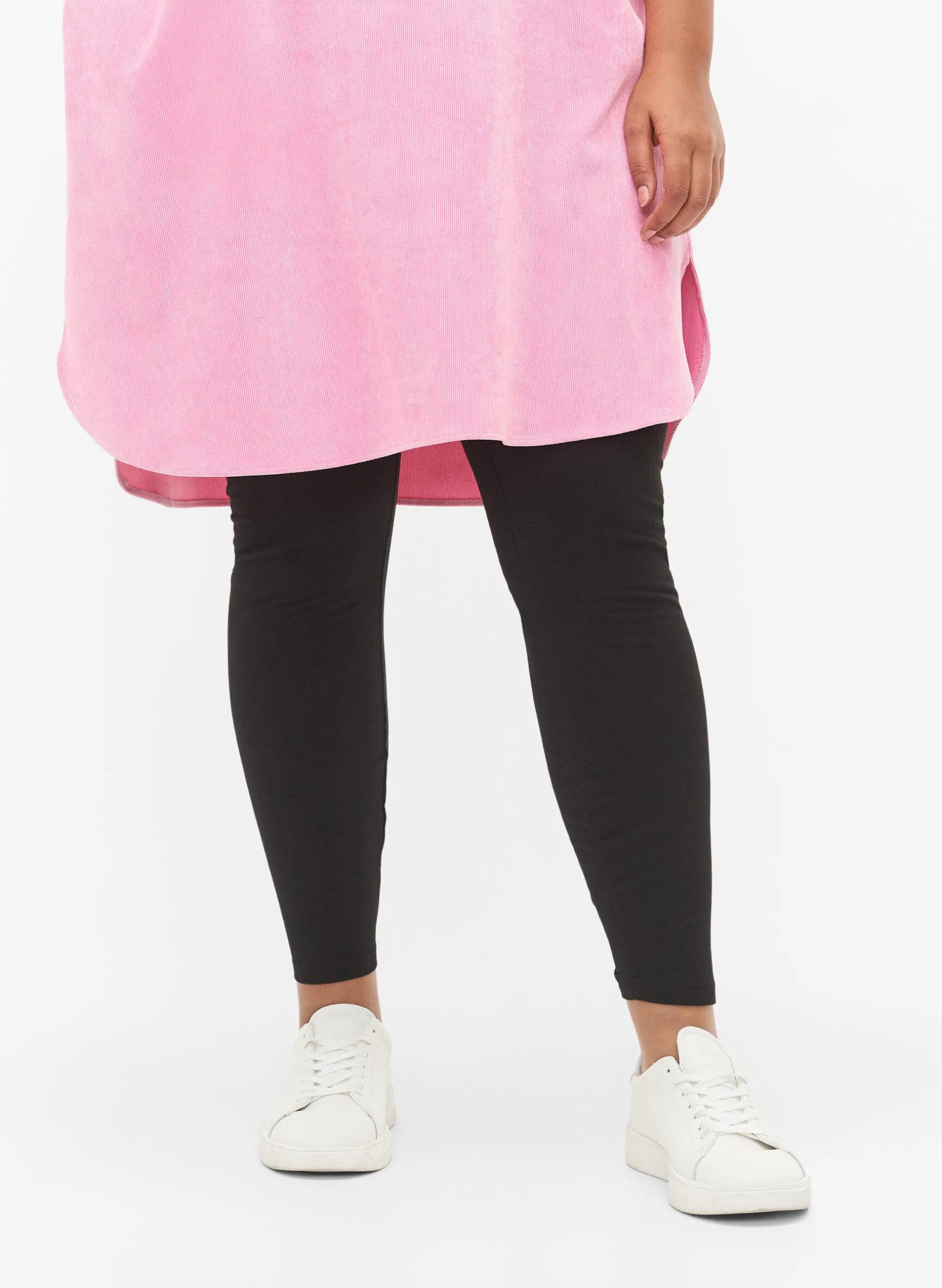 Leggings aus Baumwolle mit Futter