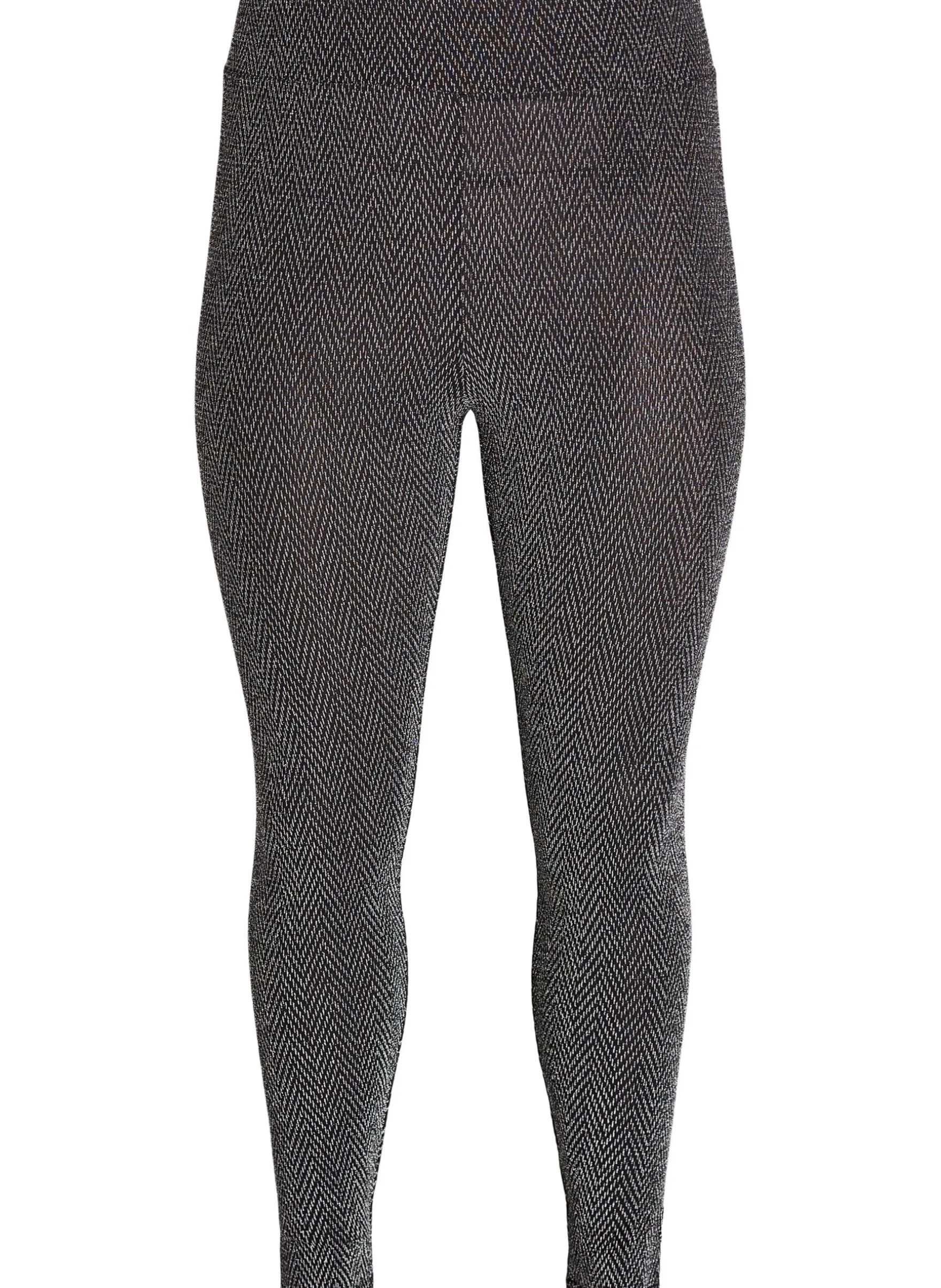 Leggings mit Glitzermuster