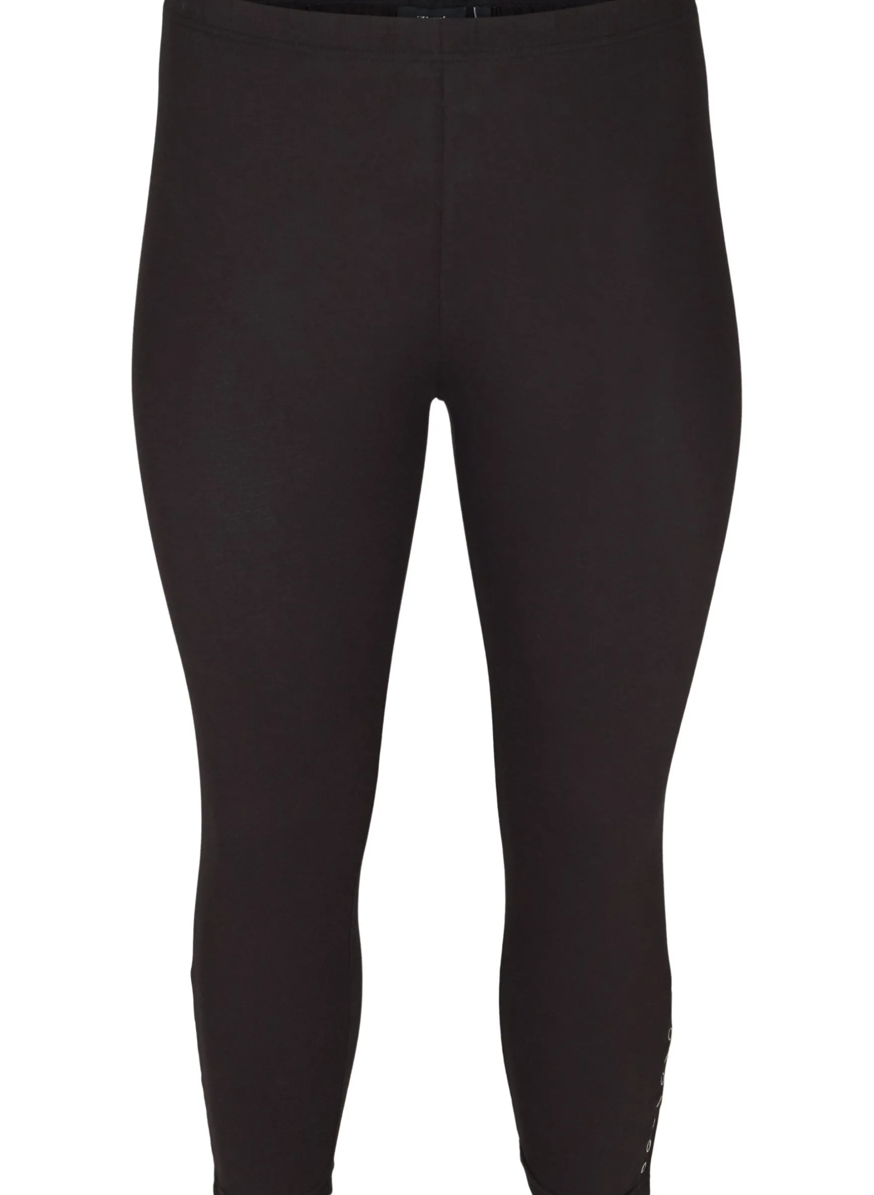 3/4 Leggings mit Knöpfen