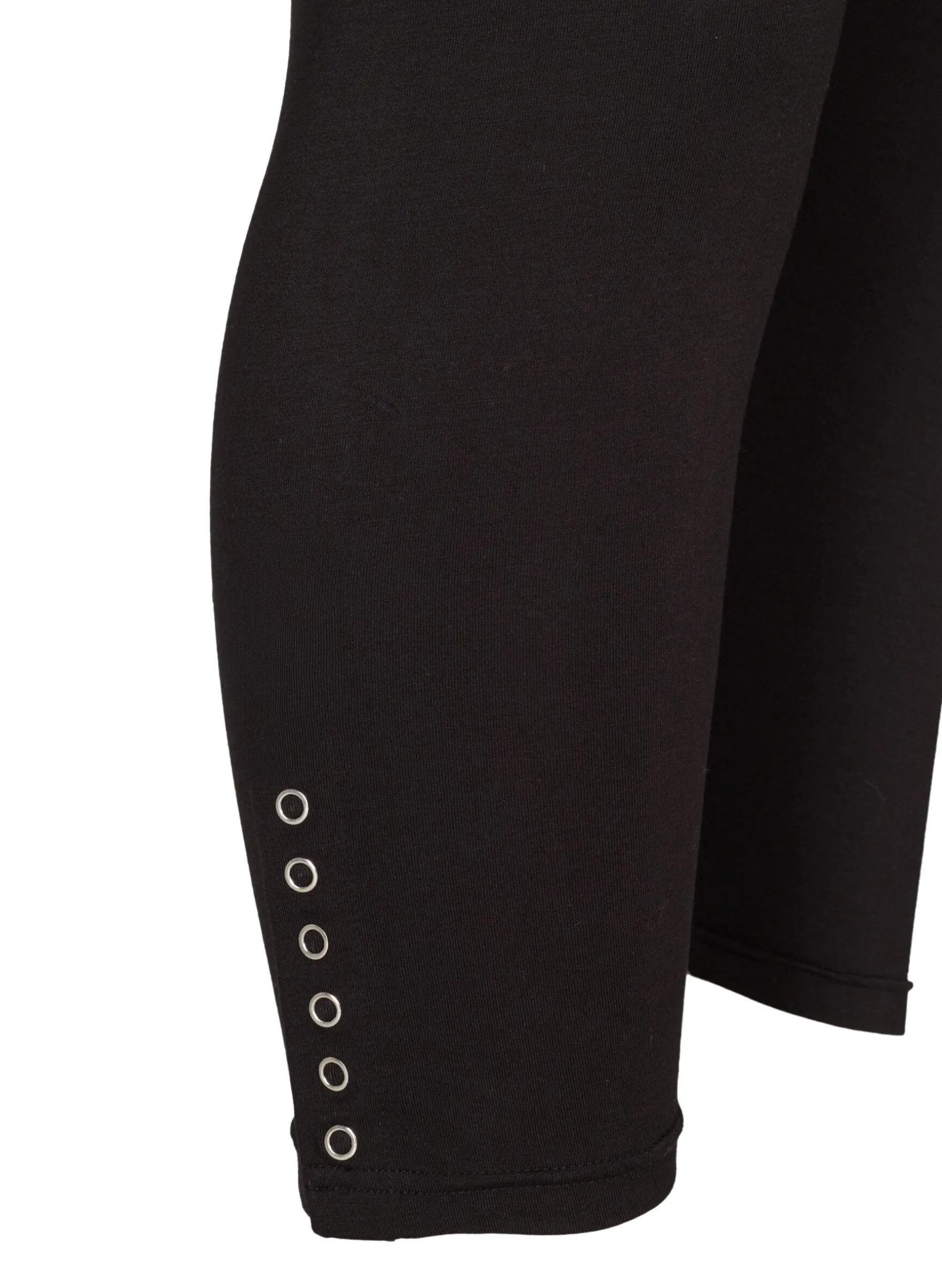 3/4 Leggings mit Knöpfen