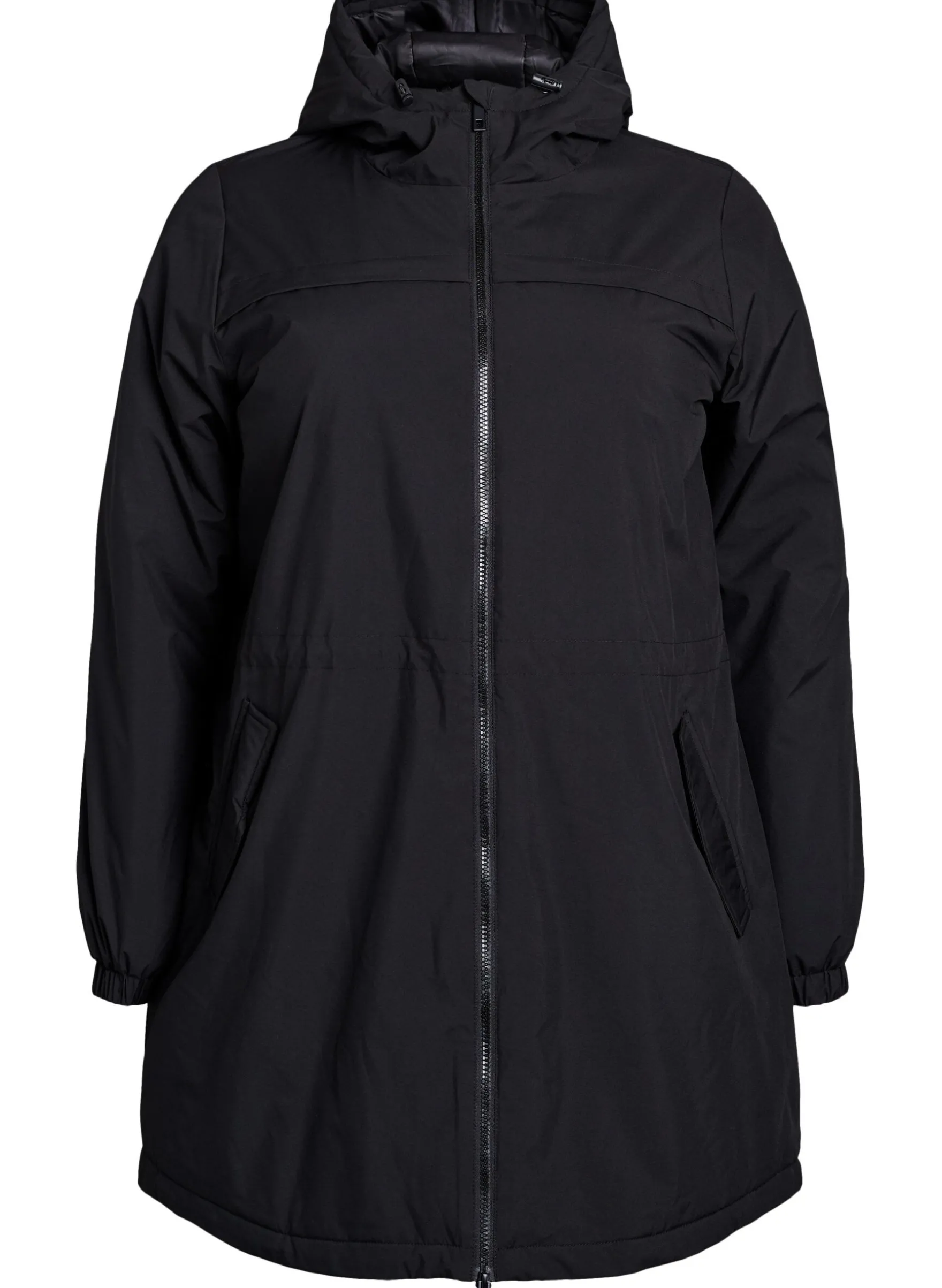 Leichter gepolsterter Parka mit Kapuze