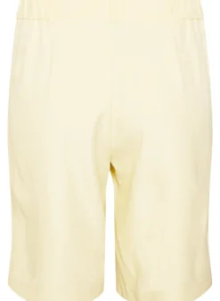 Lockere Bermudashorts mit hoher Taille
