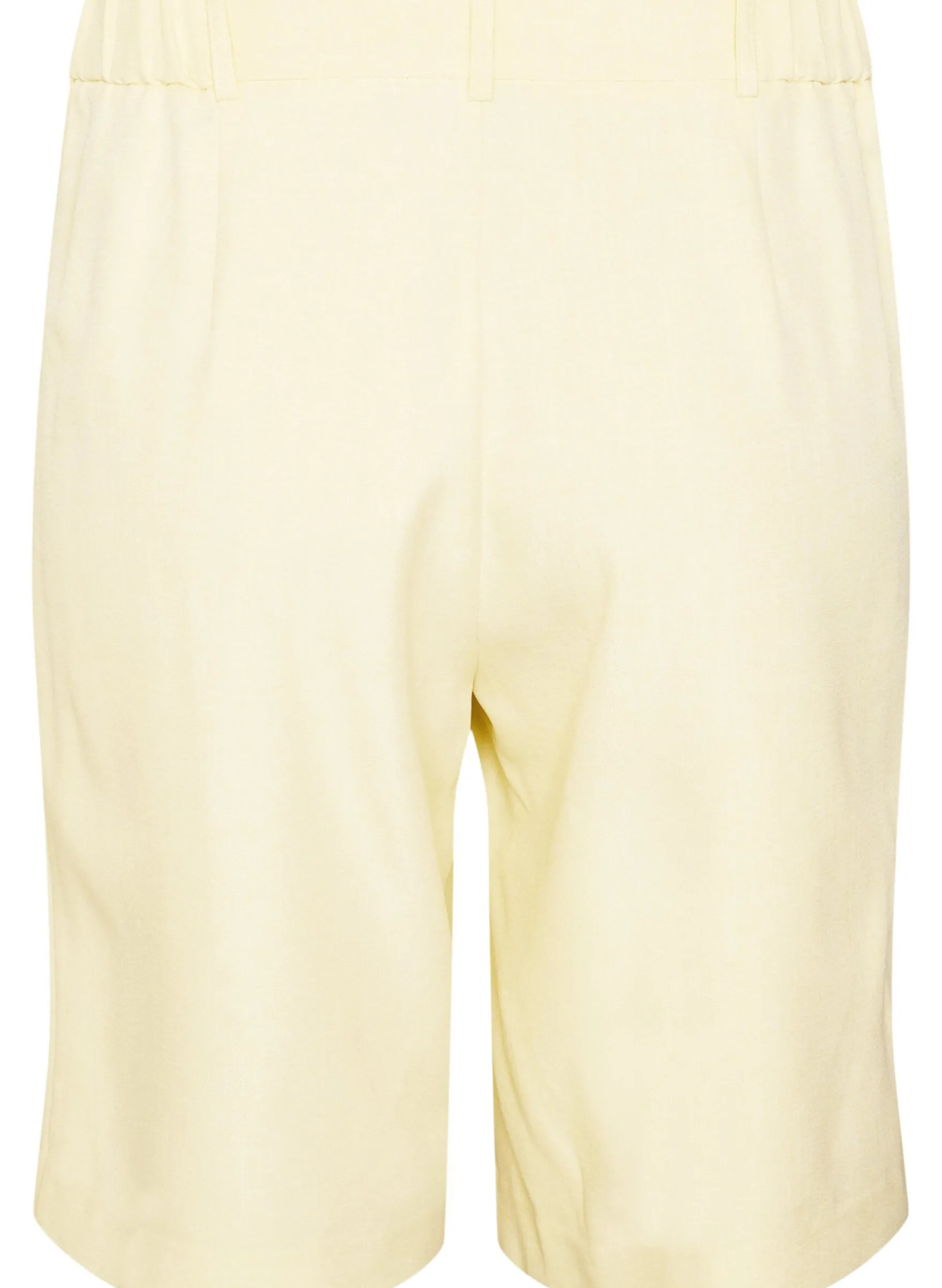 Lockere Bermudashorts mit hoher Taille