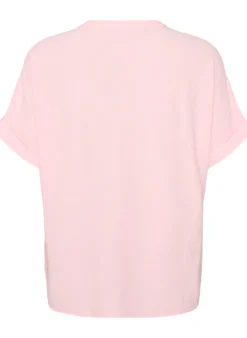 Lockere Bluse mit kurzen Ärmeln
