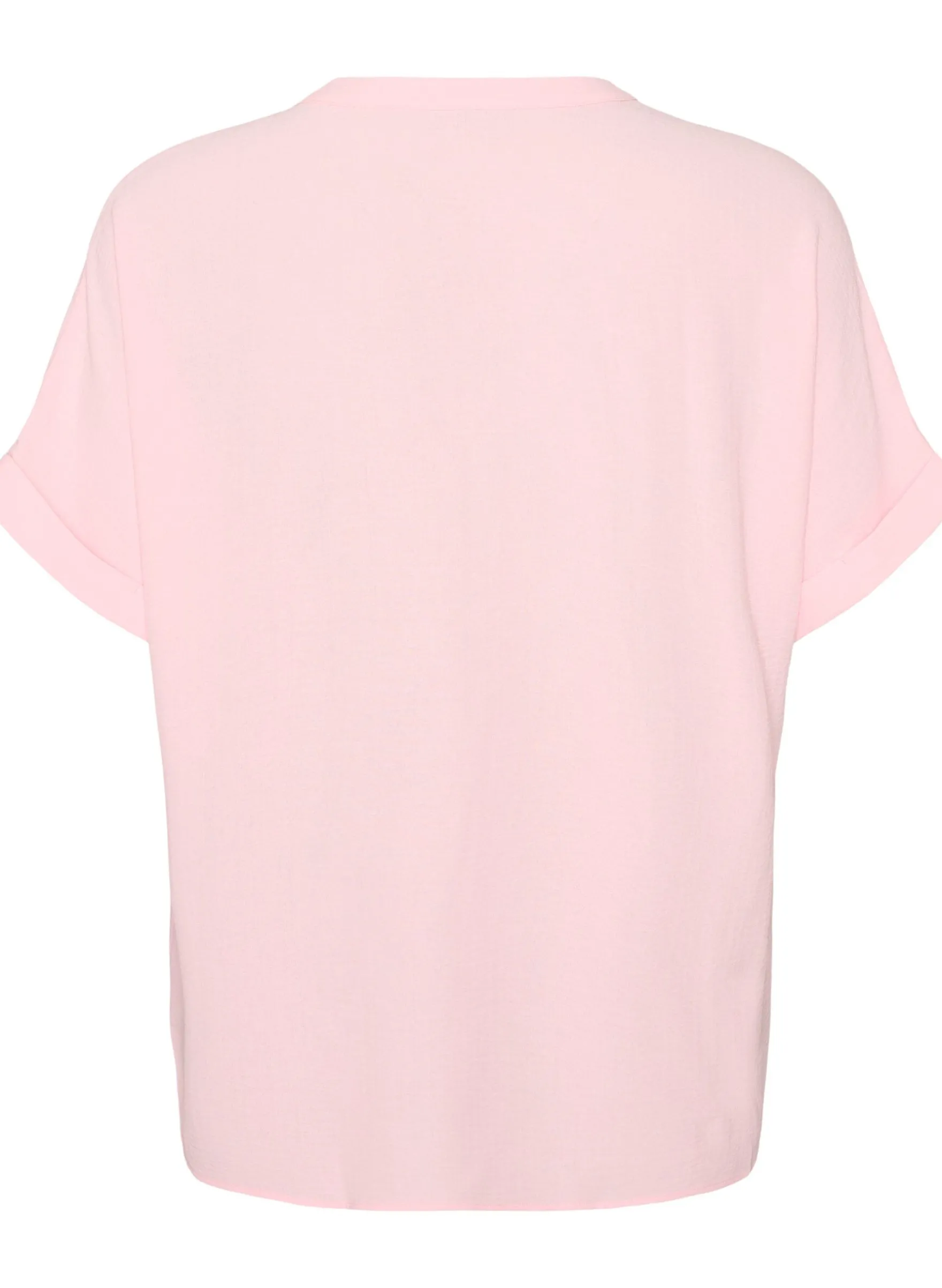 Lockere Bluse mit kurzen Ärmeln