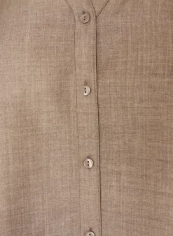 Lockere Bluse mit V-Ausschnitt