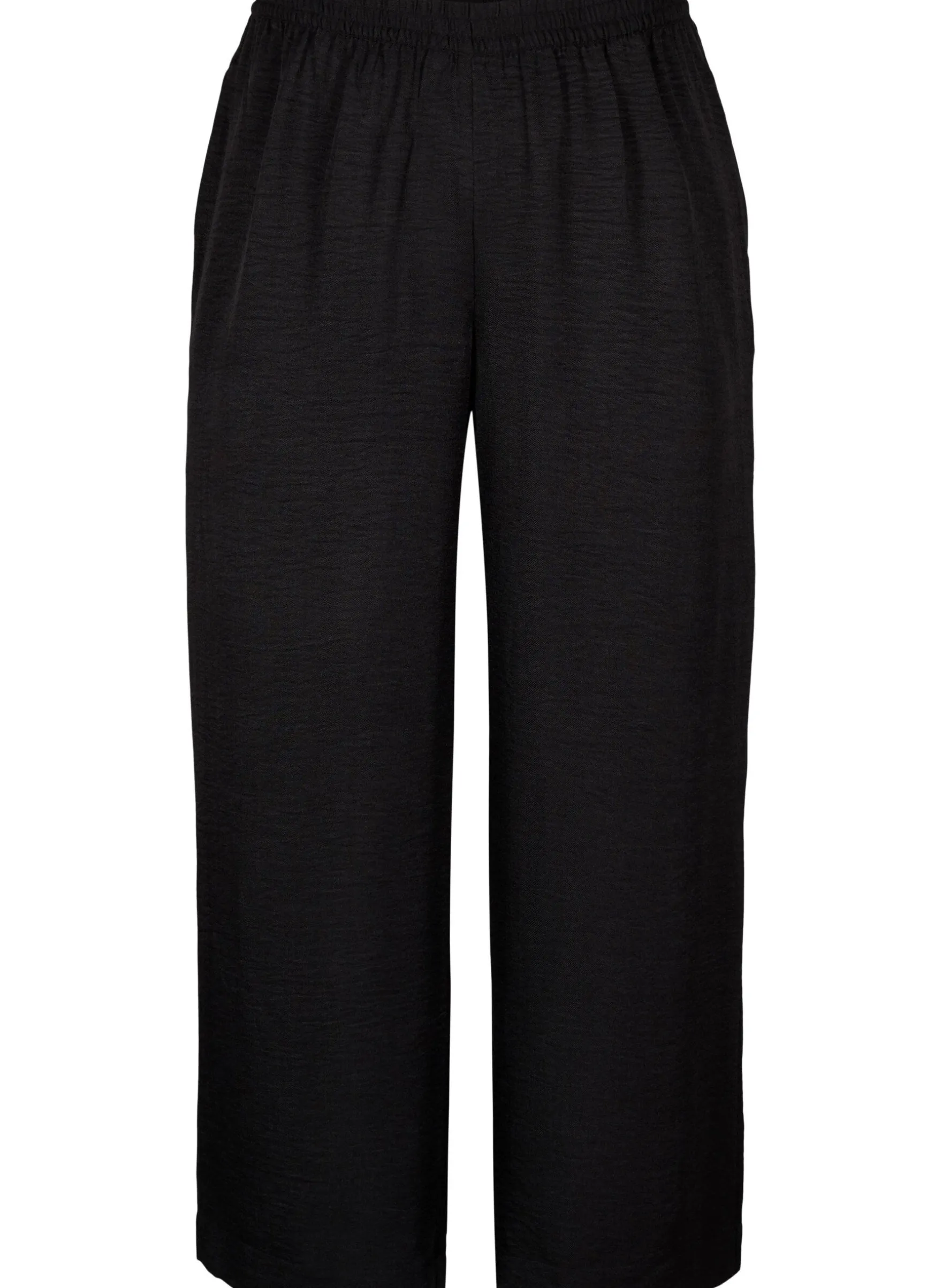 Lockere Hose mit elastischem Bund und Taschen