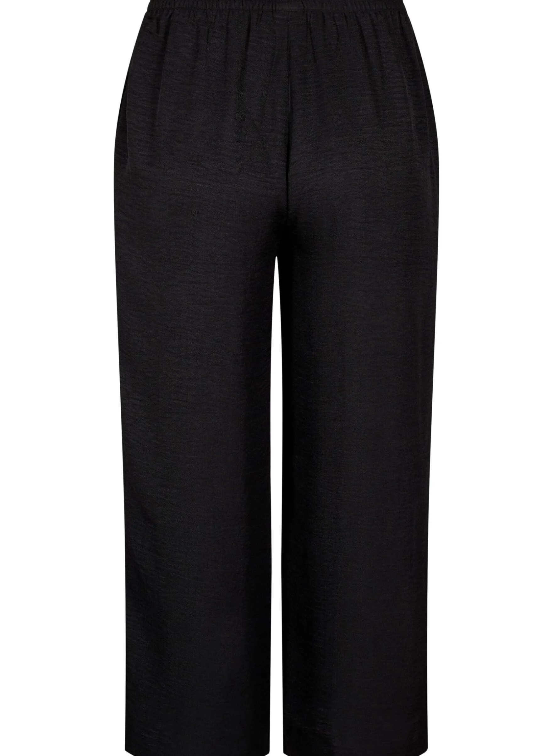 Lockere Hose mit elastischem Bund und Taschen