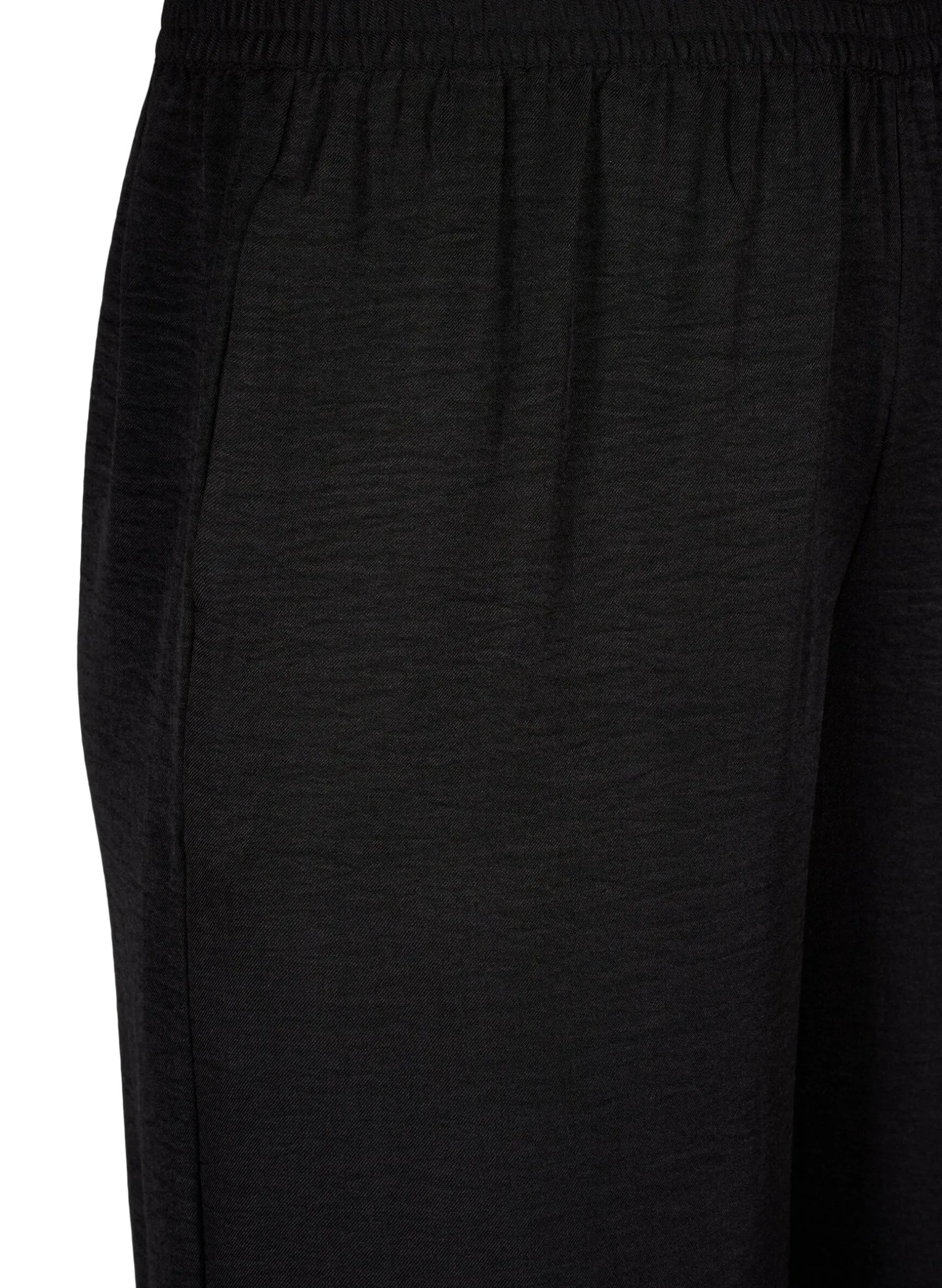 Lockere Hose mit elastischem Bund und Taschen