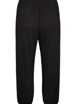 Lockere Pyjamahose aus Viskose mit elastischem Bund