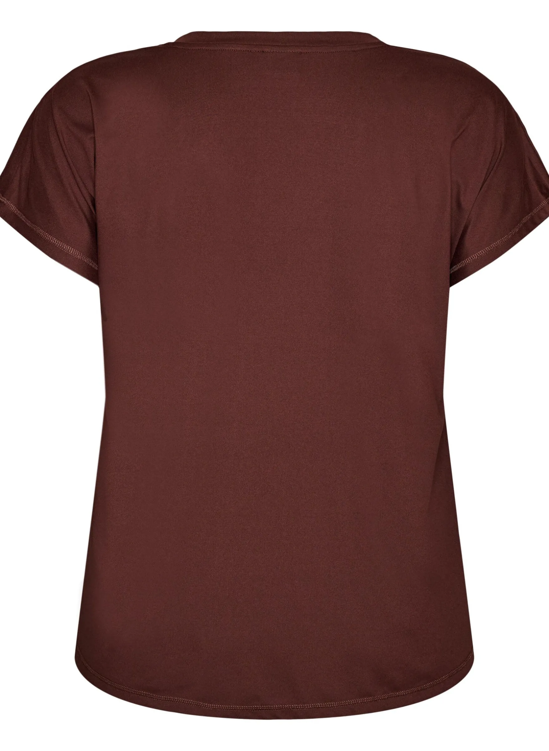 Lockeres Trainings-T-Shirt mit V-Ausschnitt