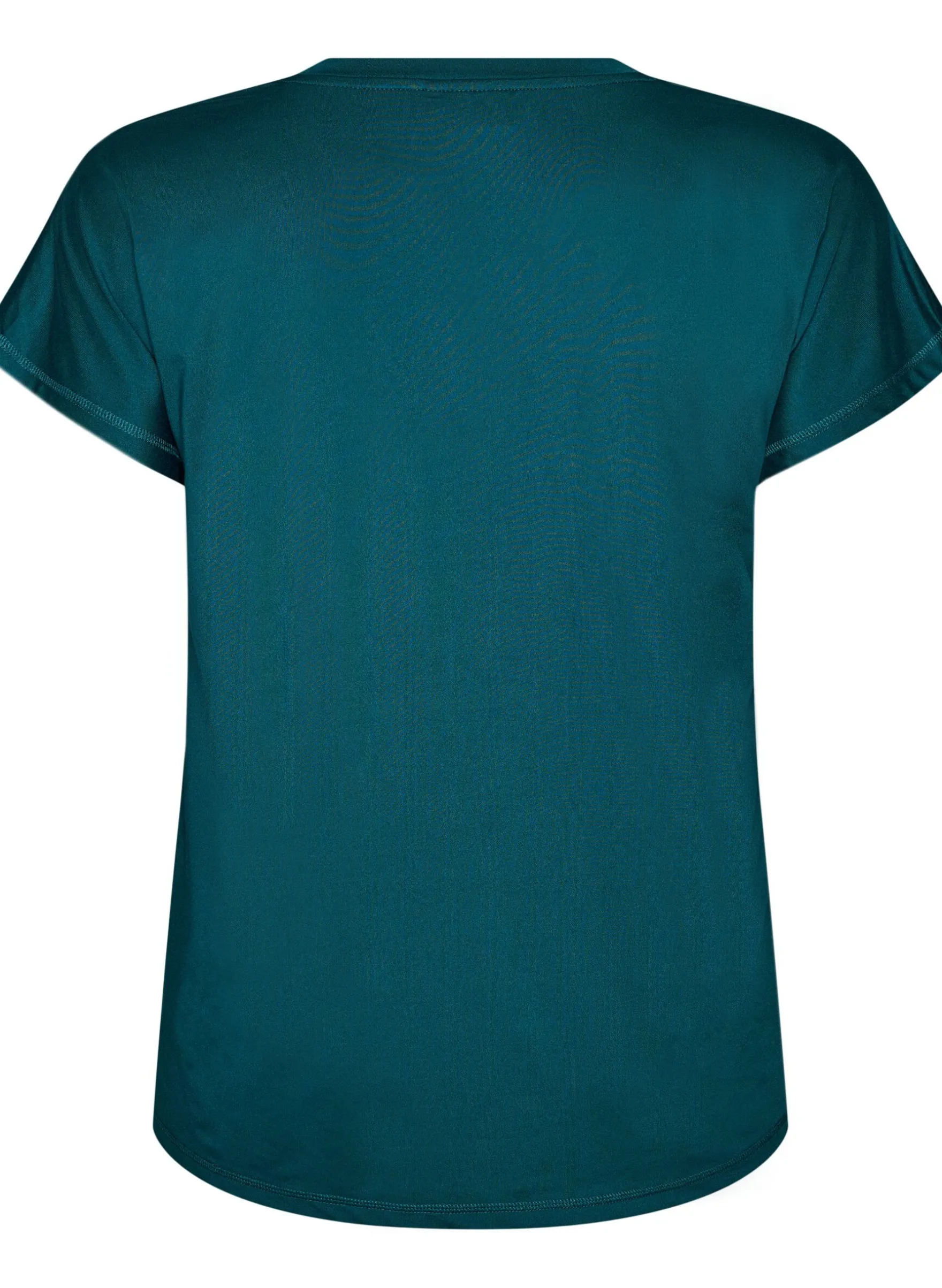 Lockeres Trainings-T-Shirt mit V-Ausschnitt