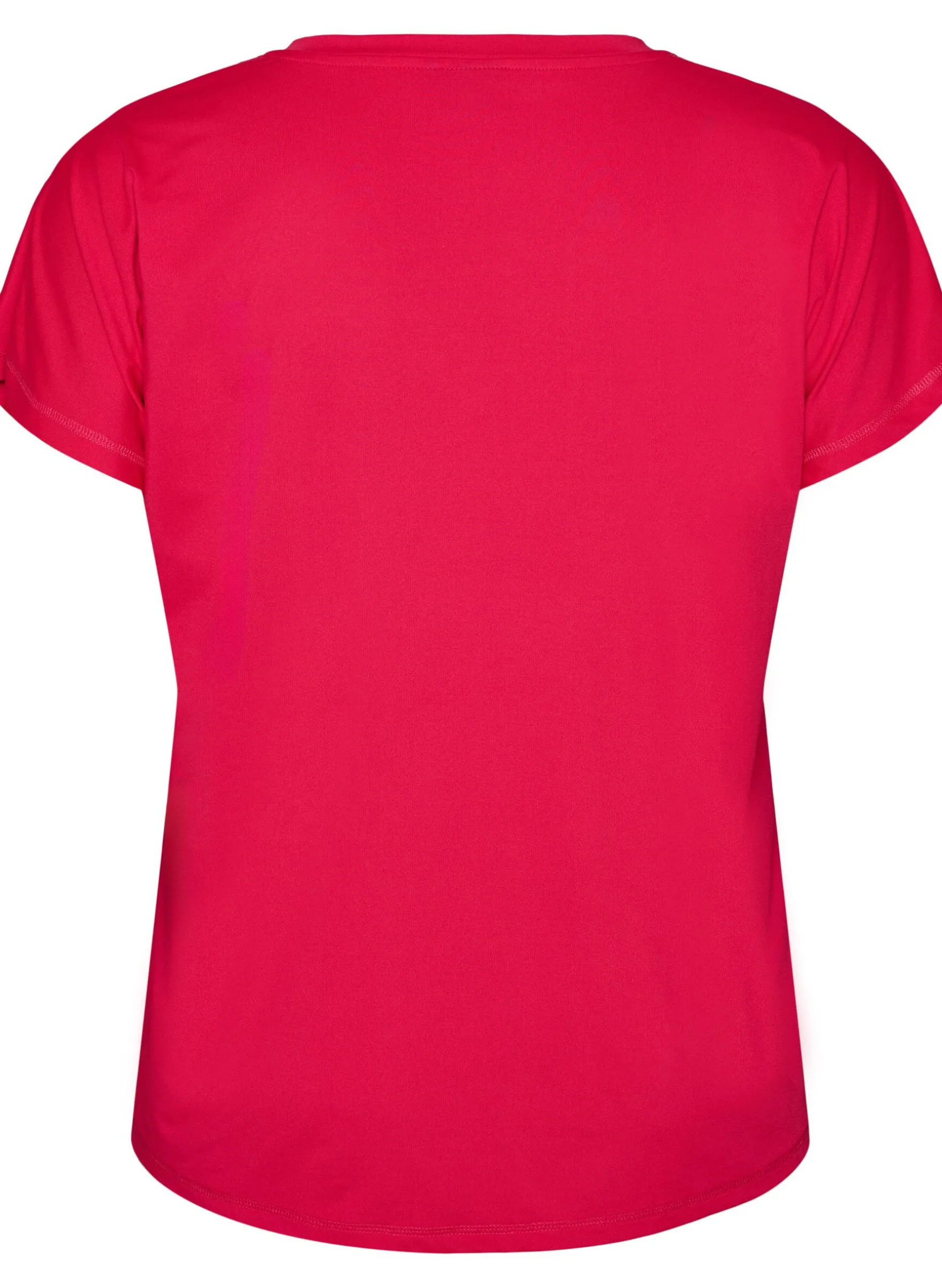 Lockeres Trainings-T-Shirt mit V-Ausschnitt