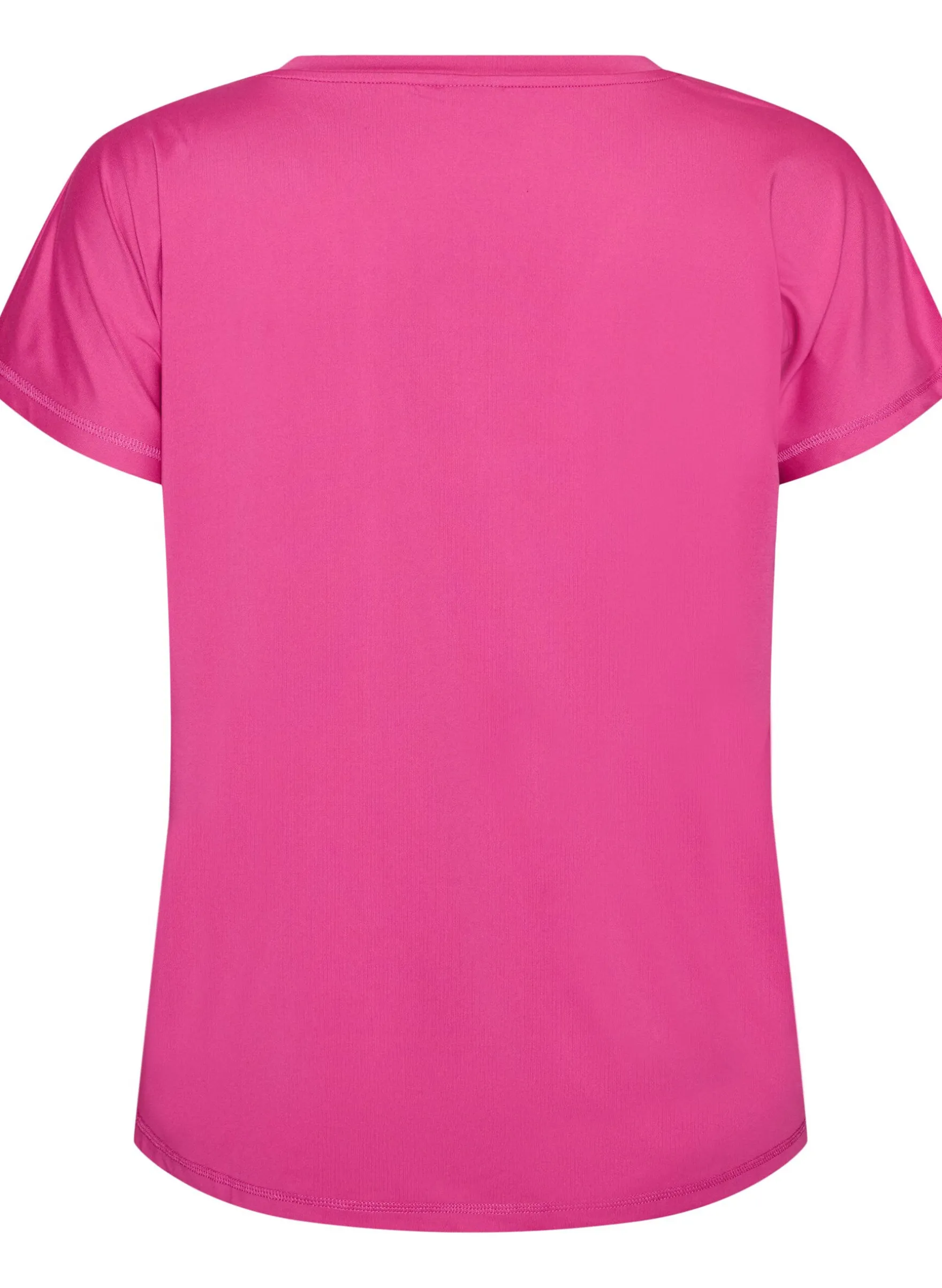 Lockeres Trainings-T-Shirt mit V-Ausschnitt
