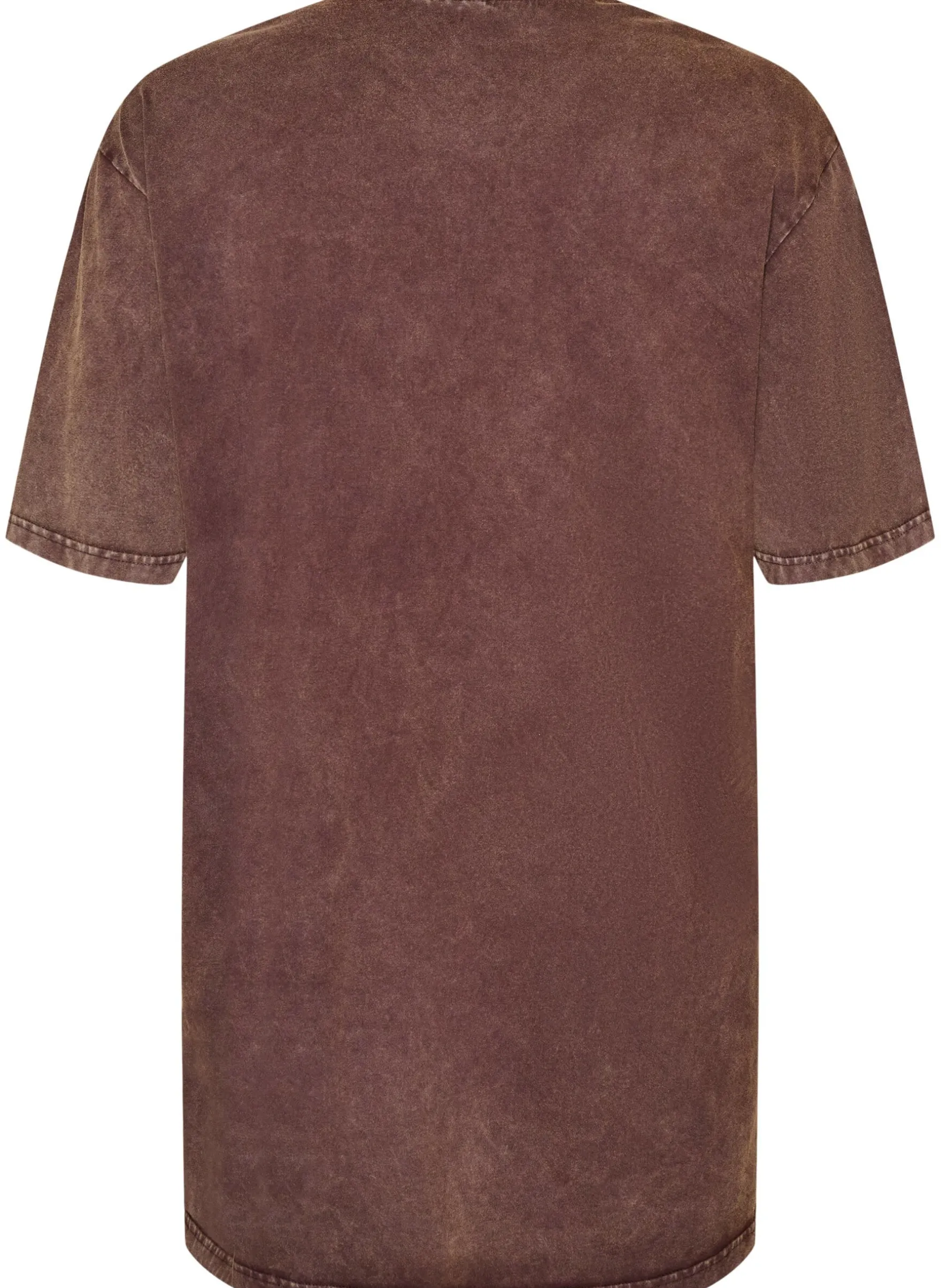 Lockeres T-Shirt-Kleid mit Washed-Optik