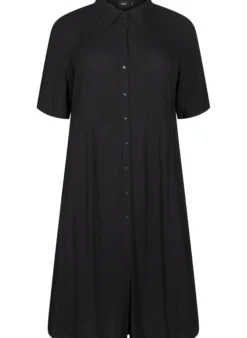Midikleid mit kurzen Ärmeln